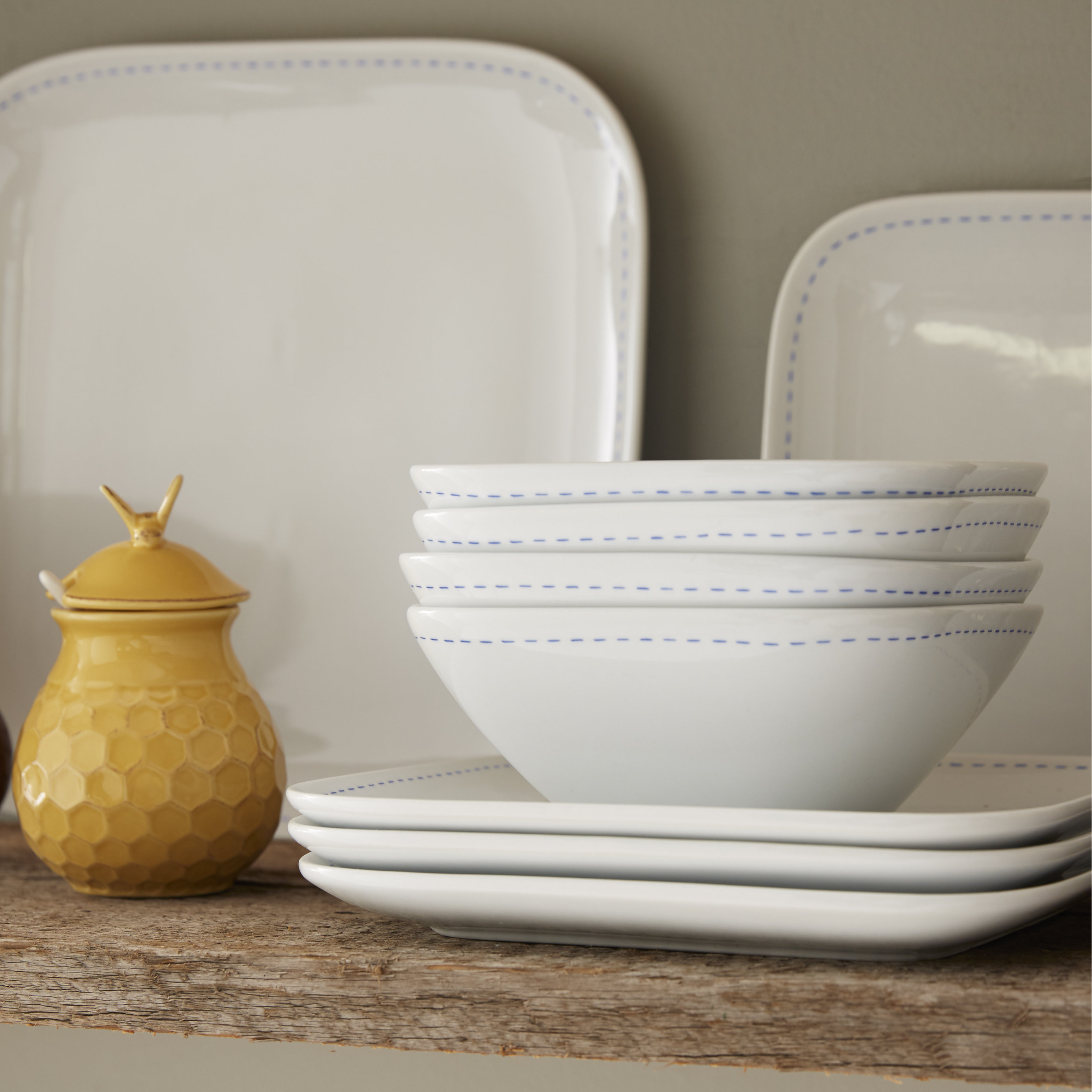Over and Back Dash 16 Piece Dinnerware Set & Reviews Wayfair.ca