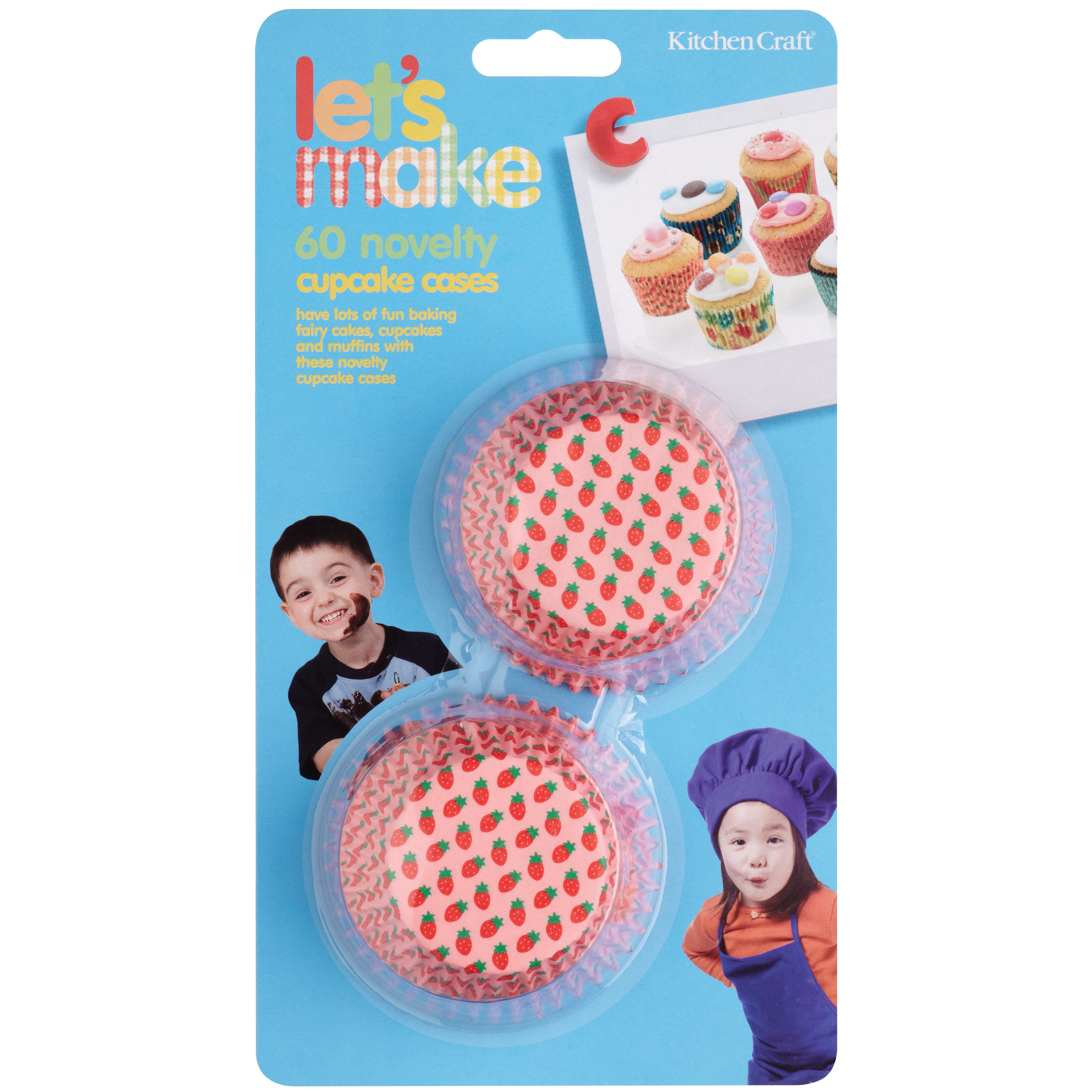 Kitchen Craft Let's Make Strawberry 60 Piece Paper Cake Mould Wayfair