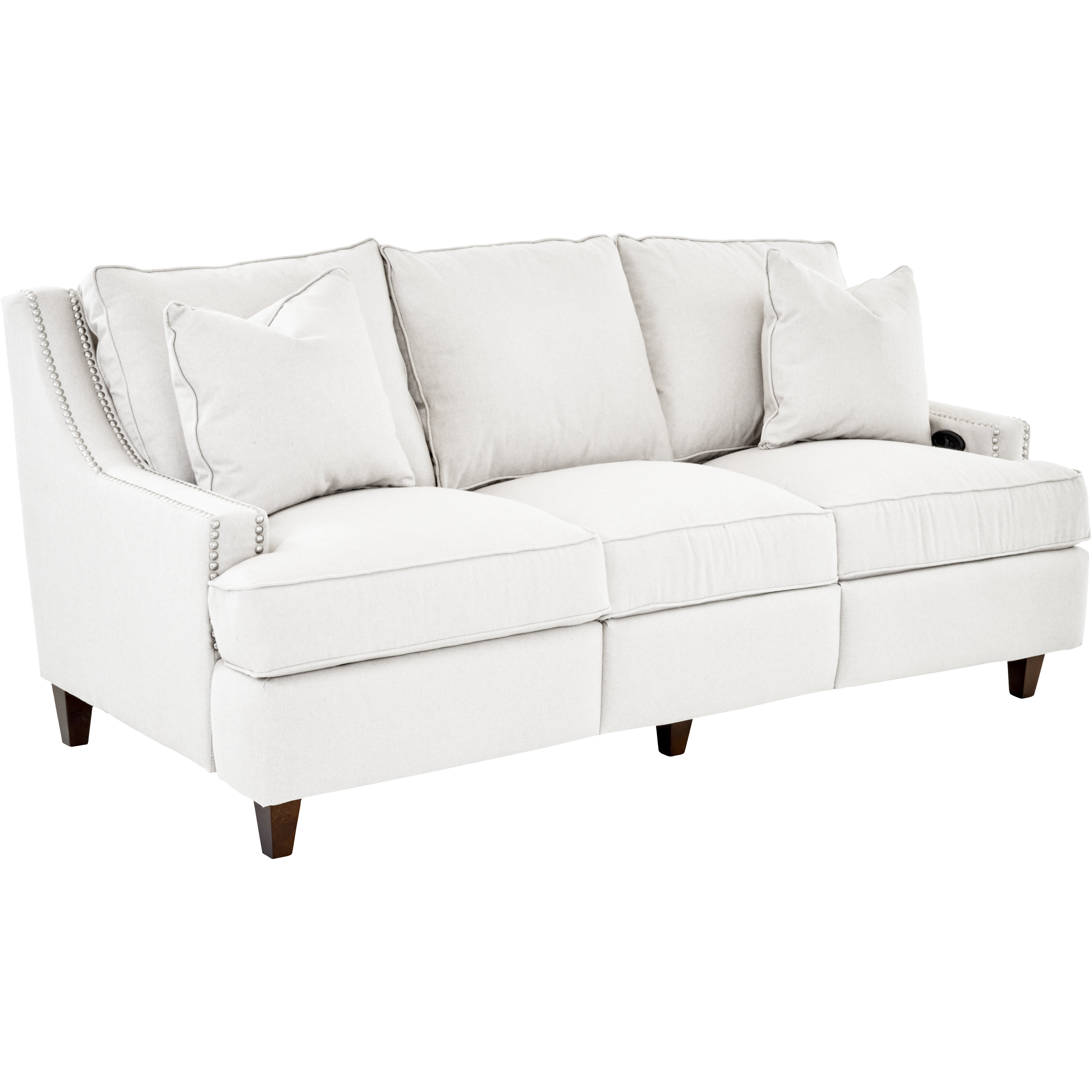 Wayfair Custom Upholstery Tricia Power Hybrid Reclining Sofa & Reviews ...