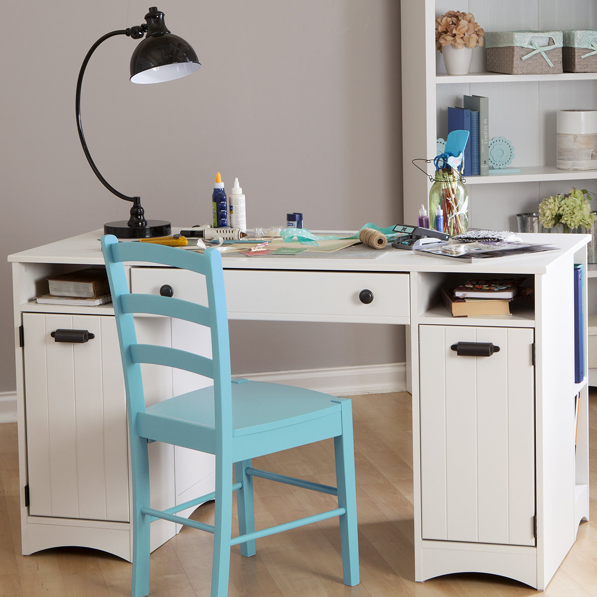 South Shore Artwork Craft Table with Storage | Wayfair.co.uk