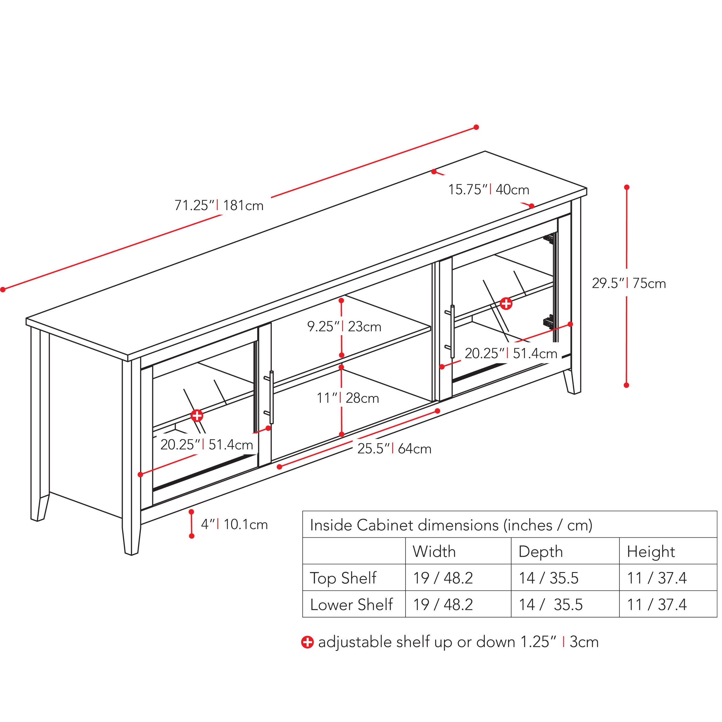 Red Barrel Studio Starkville TV Stand with Electric Fireplace & Reviews
