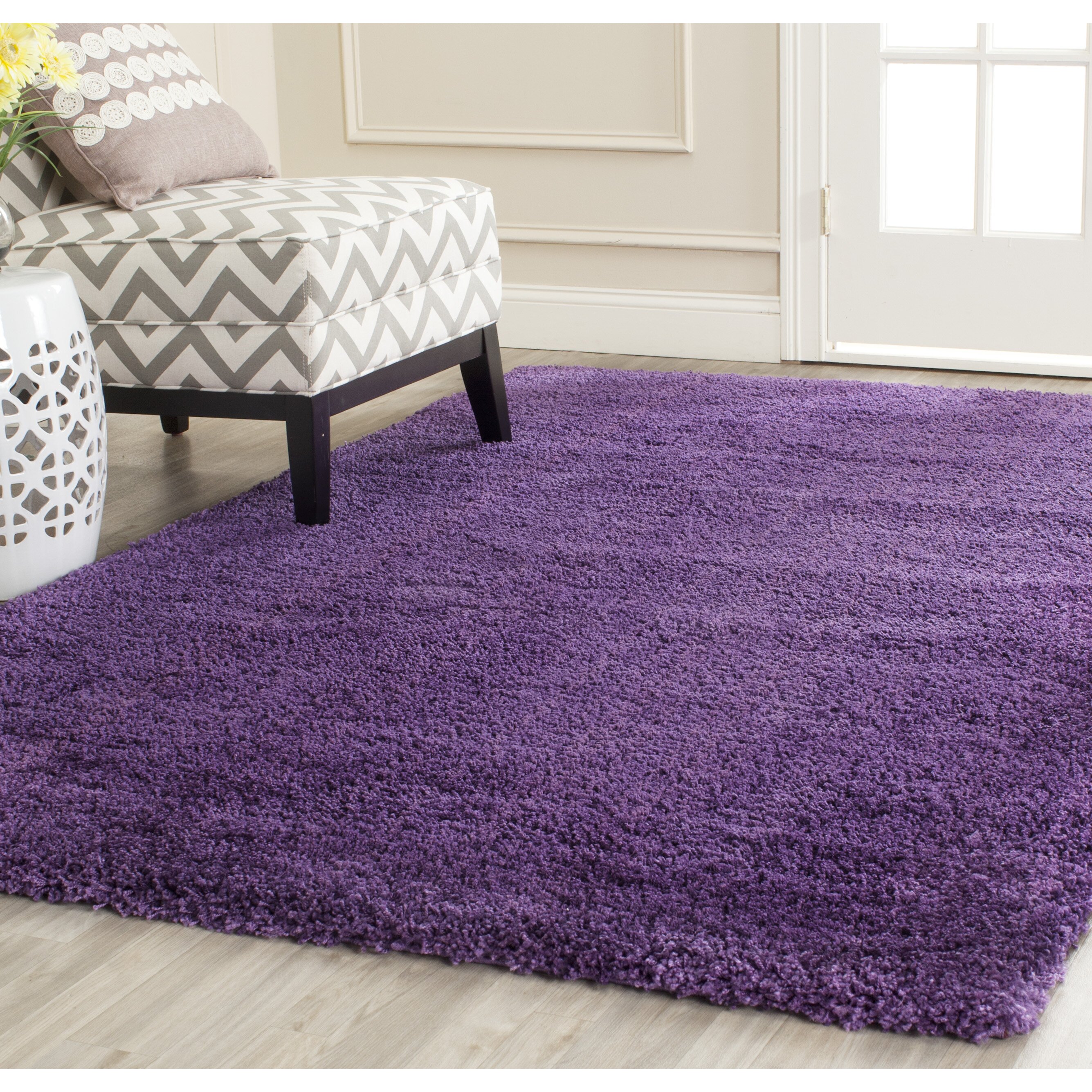 Purple rugs for bedroom