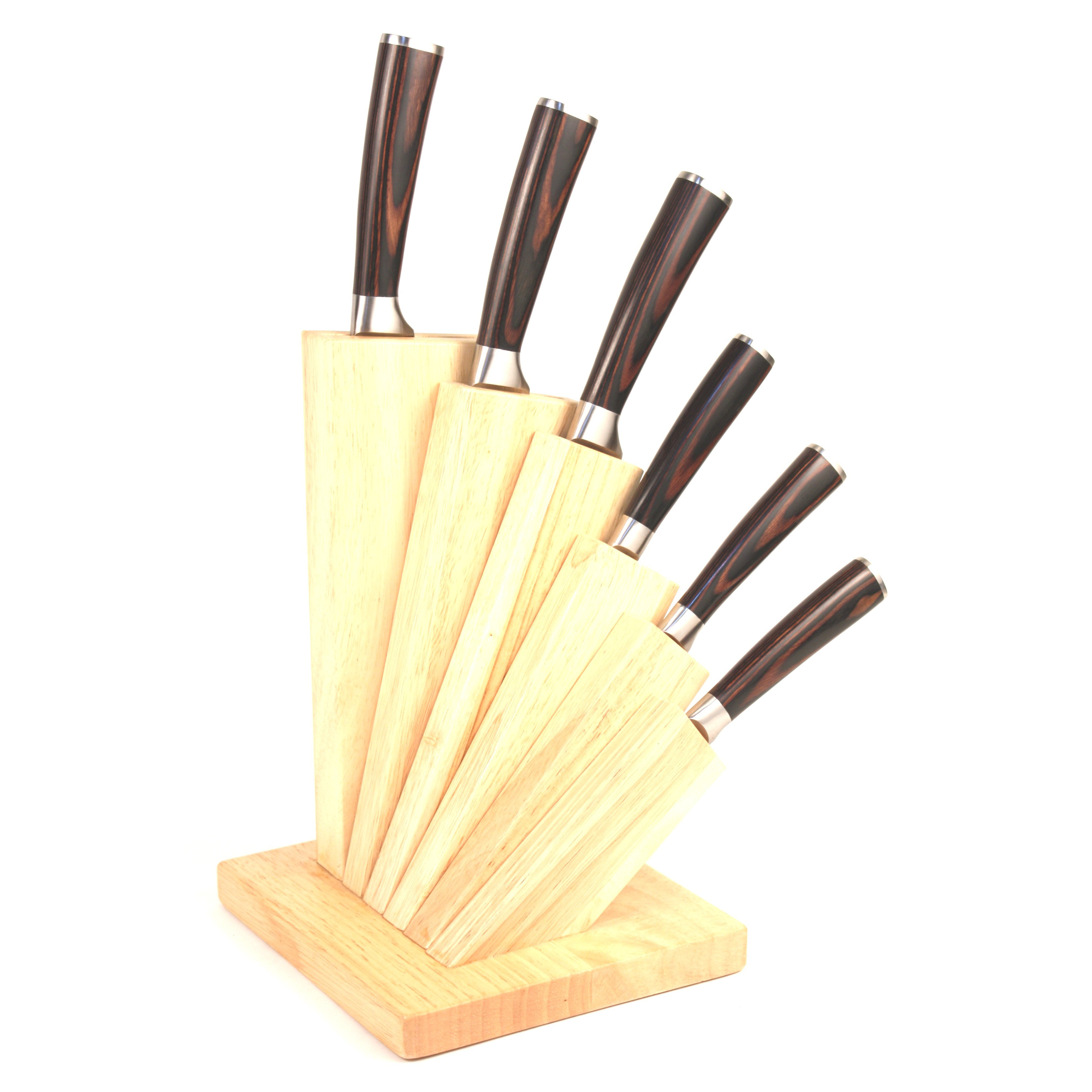 Zhen VG10 Damascus Series 6 Piece Knife Set & Reviews Wayfair