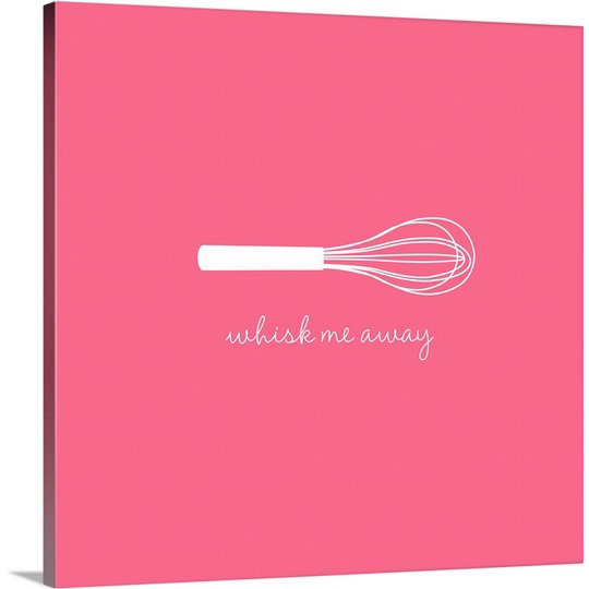 Great Big Canvas Kitchen Art Whisk Me Away Retro by Kate Lillyson