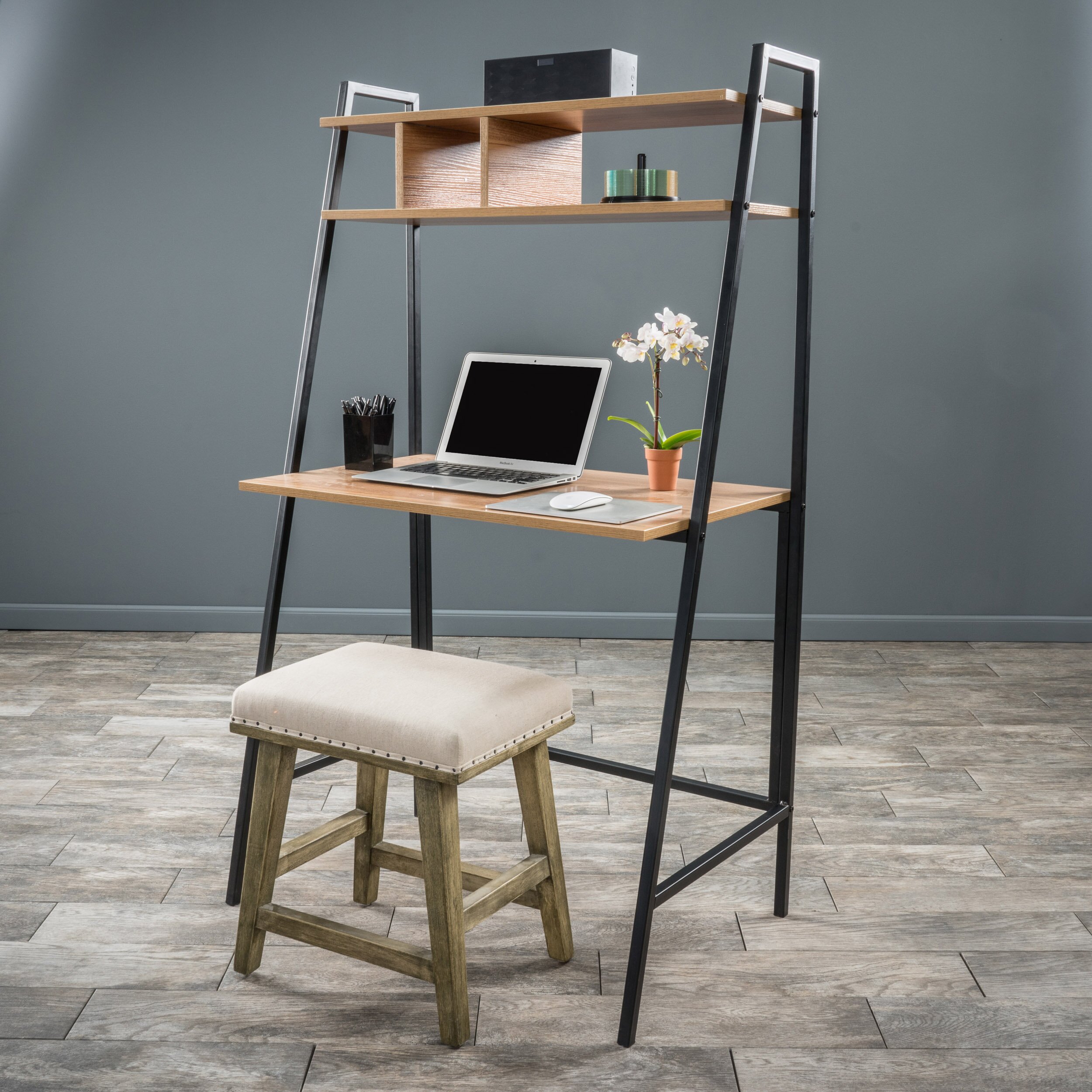 Home Loft Concepts Sigma Leaning Ladder Desk & Reviews 