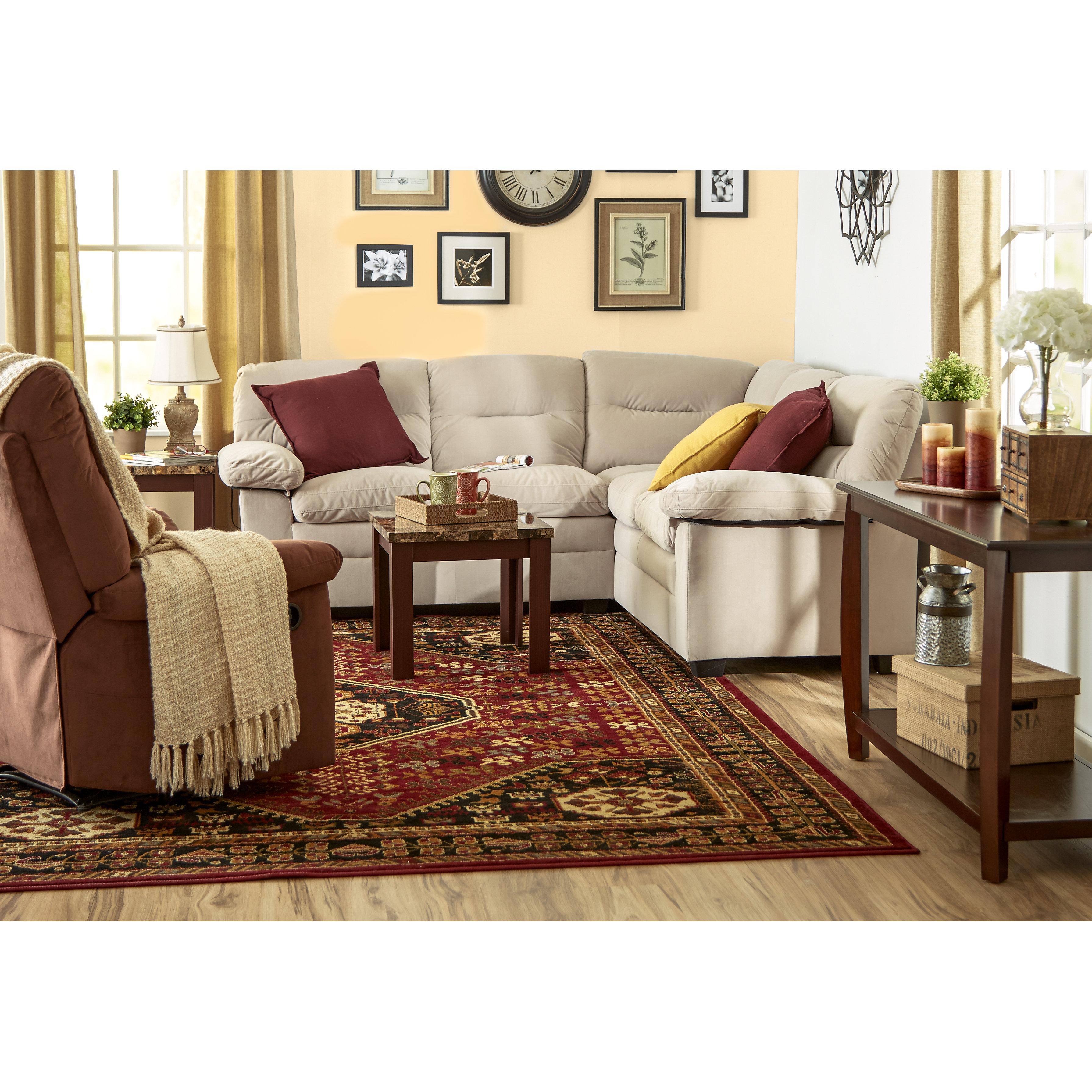 Andover Mills Cecelia Sectional & Reviews Wayfair