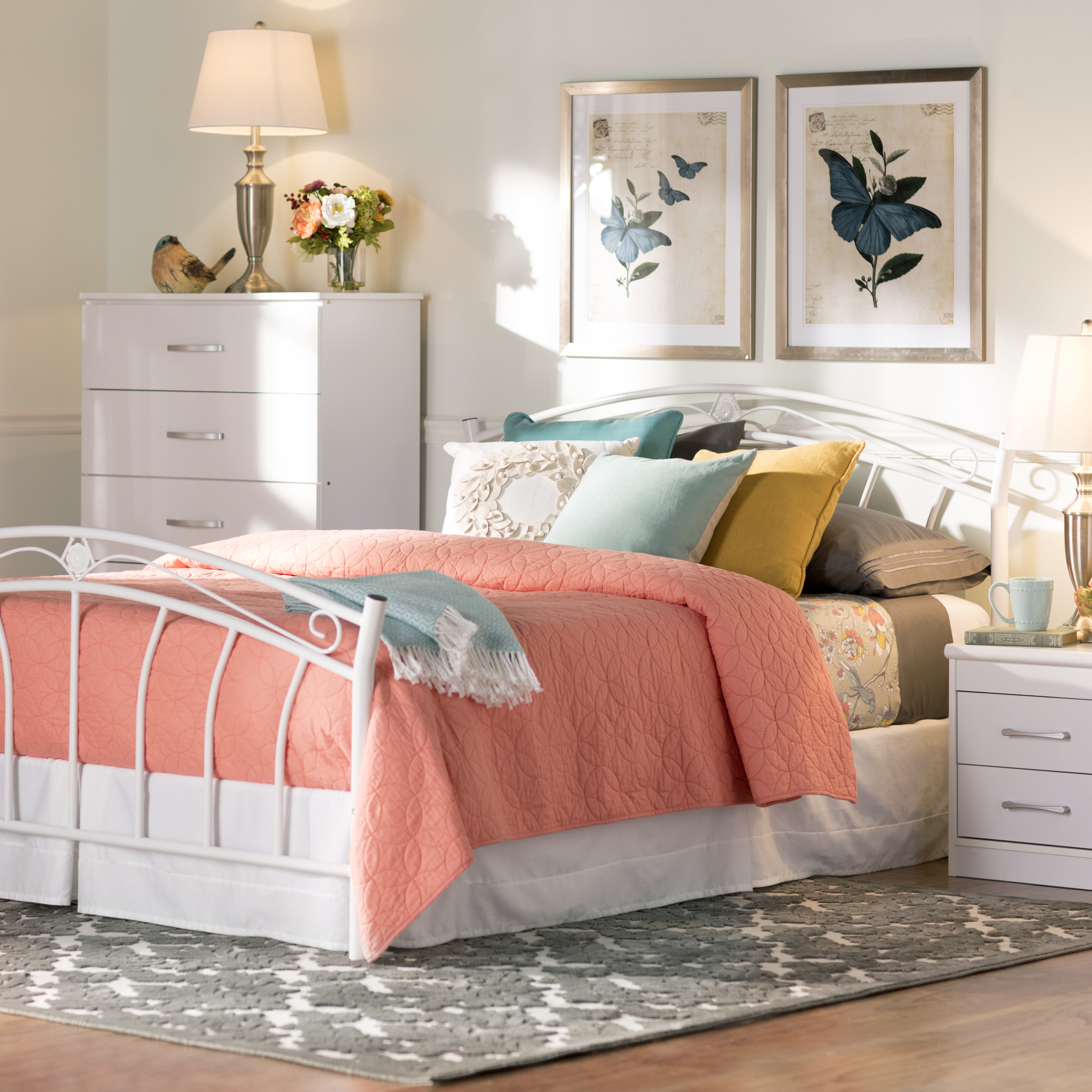 Andover Mills Double Platform Bed & Reviews Wayfair