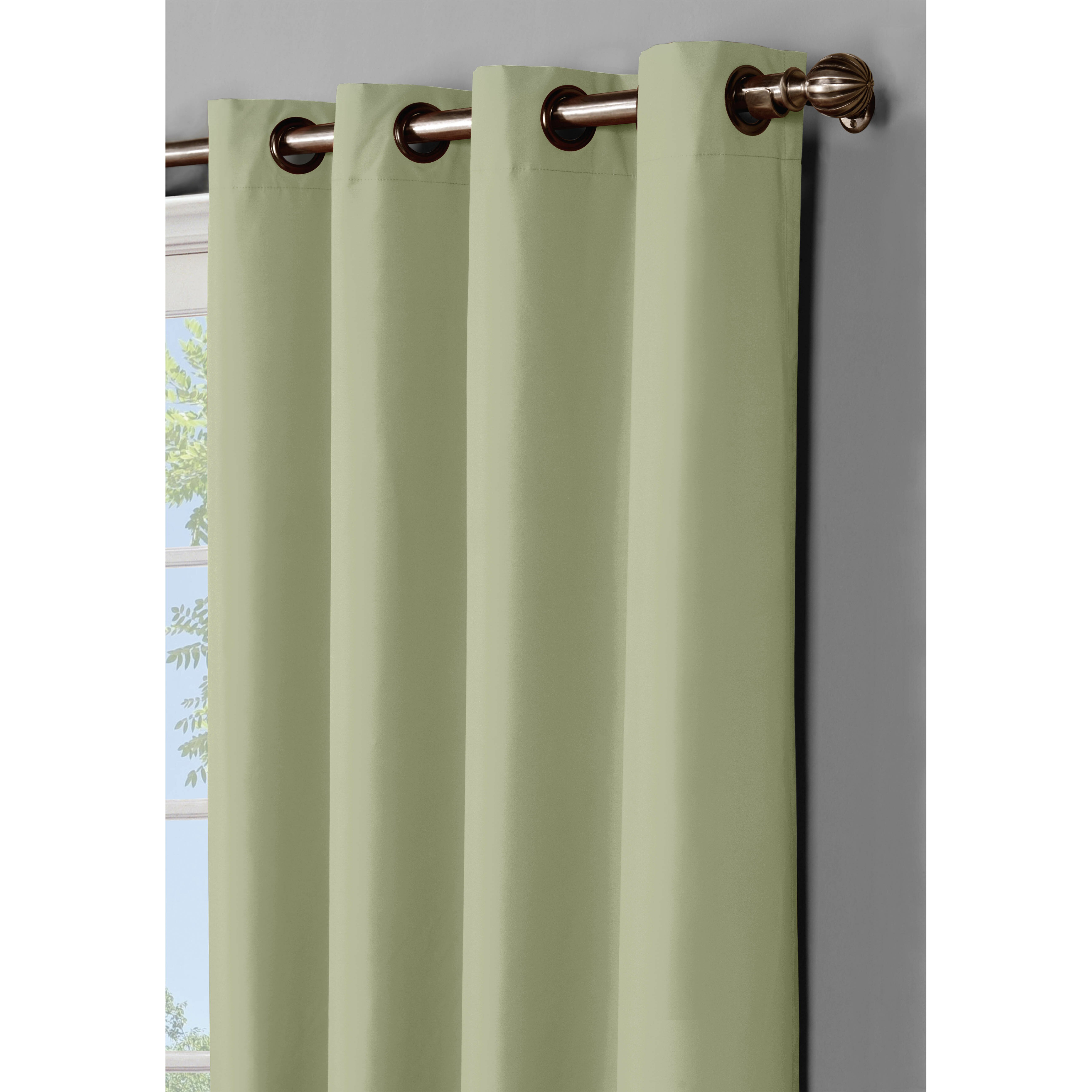 Bella Luna Emma Room Darkening Extra Wide Grommet Thermal Curtain ... - Bella Luna Emma Room Darkening Extra Wide Grommet Thermal Curtain Panels