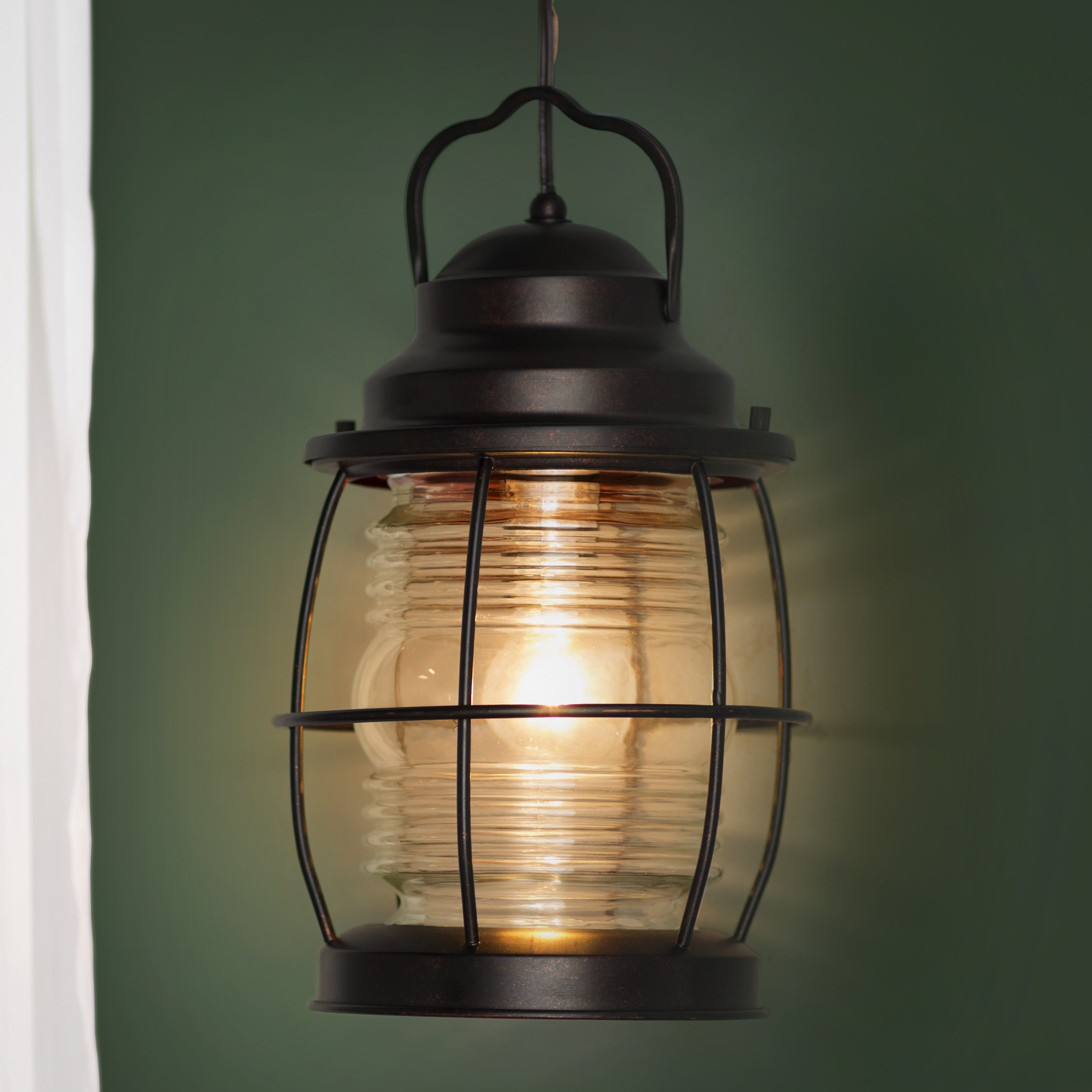 small outdoor hanging lanterns