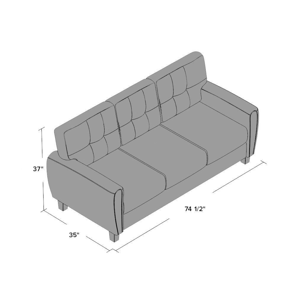 Three Posts Derry Sofa & Reviews Wayfair