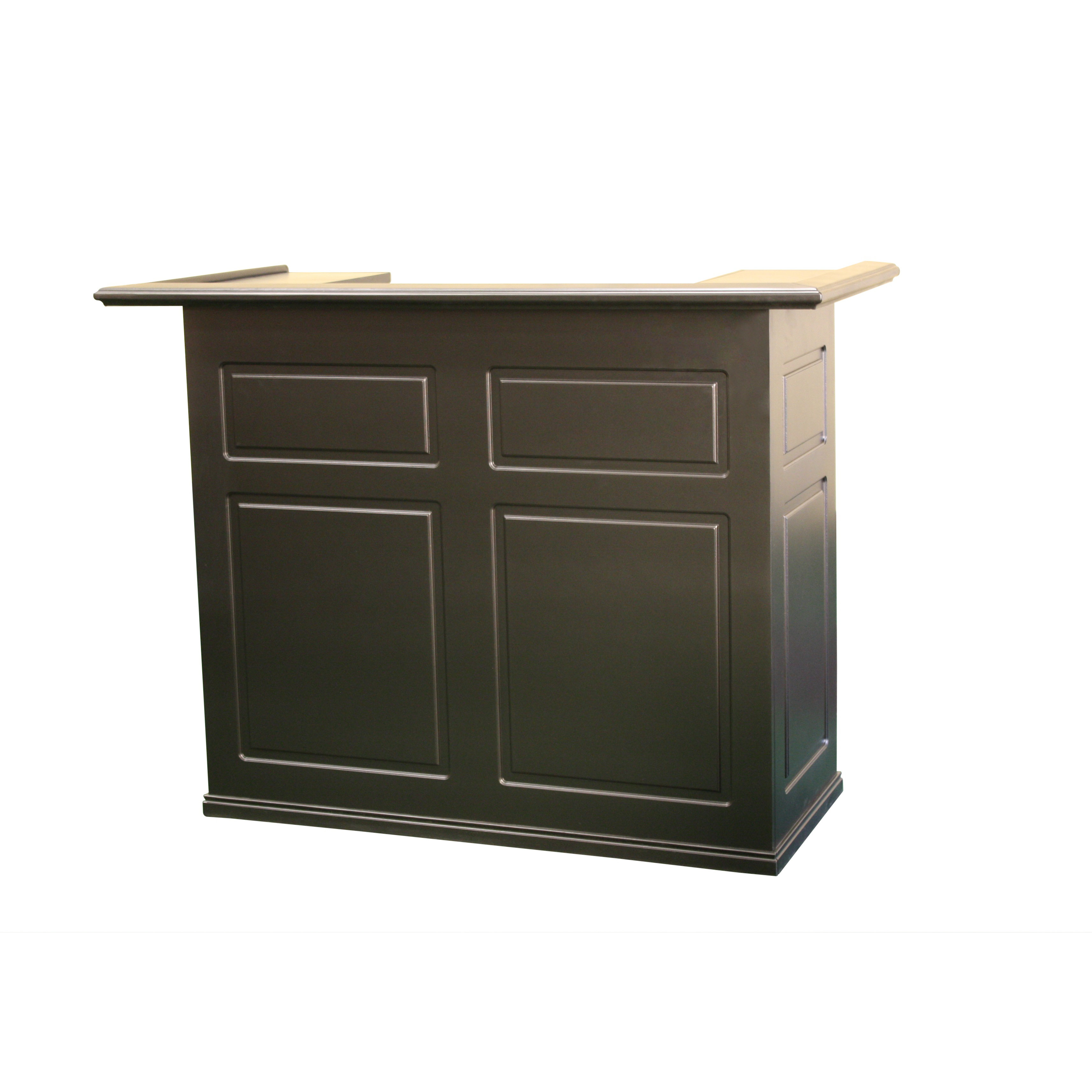 American Heritage Trenton Bar with Wine Storage & Reviews Wayfair