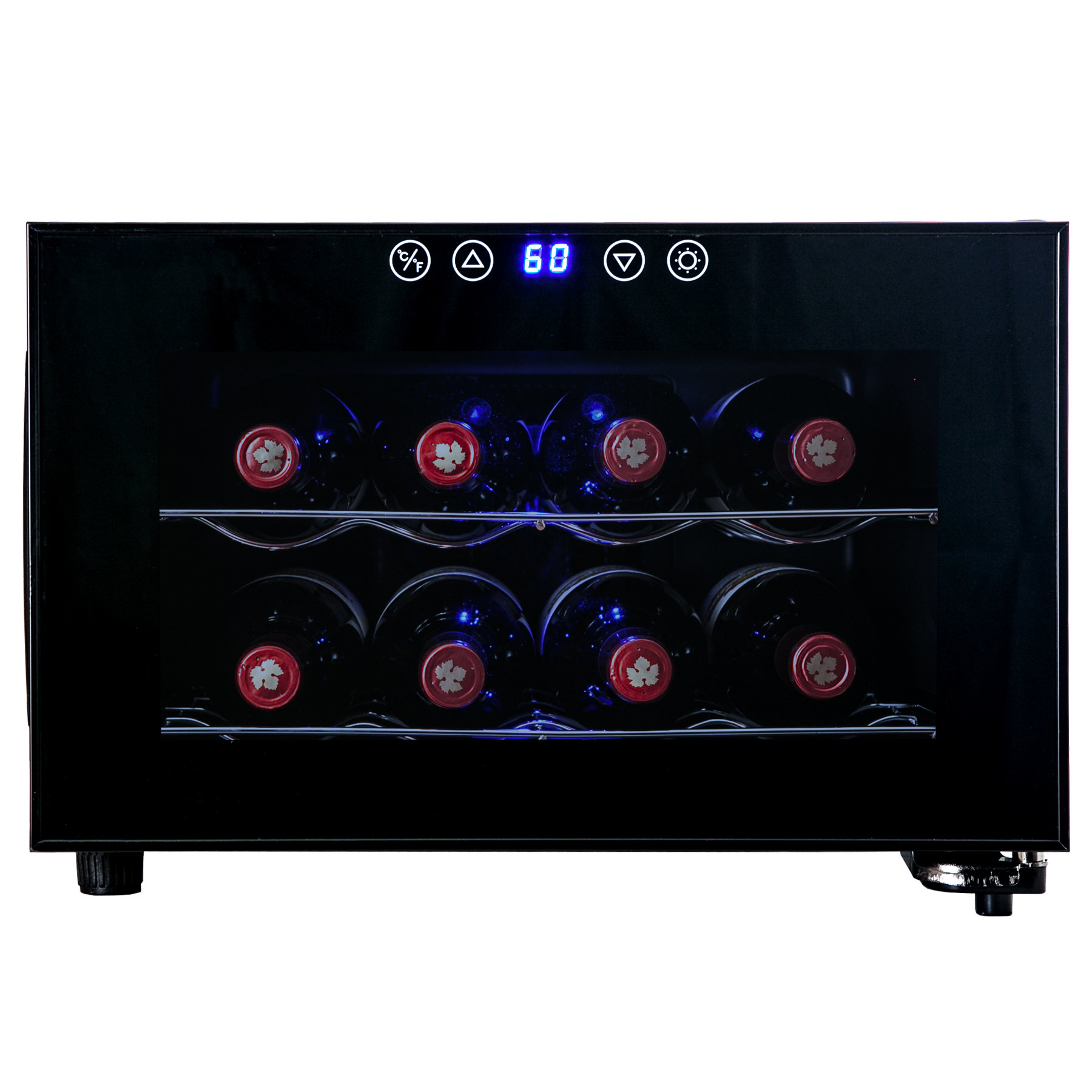 AKDY 8 Bottle Single Zone Wine Refrigerator & Reviews Wayfair