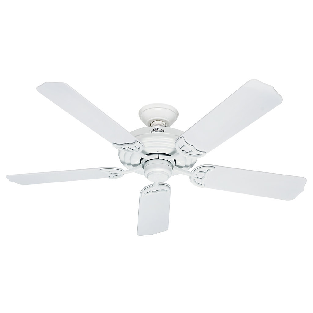 Hunter Fan 52 Sea Air 5 Blade Ceiling Reviews Wayfair Hunter Fan 52 Quot Sea Air Reg 5 Blade Ceiling