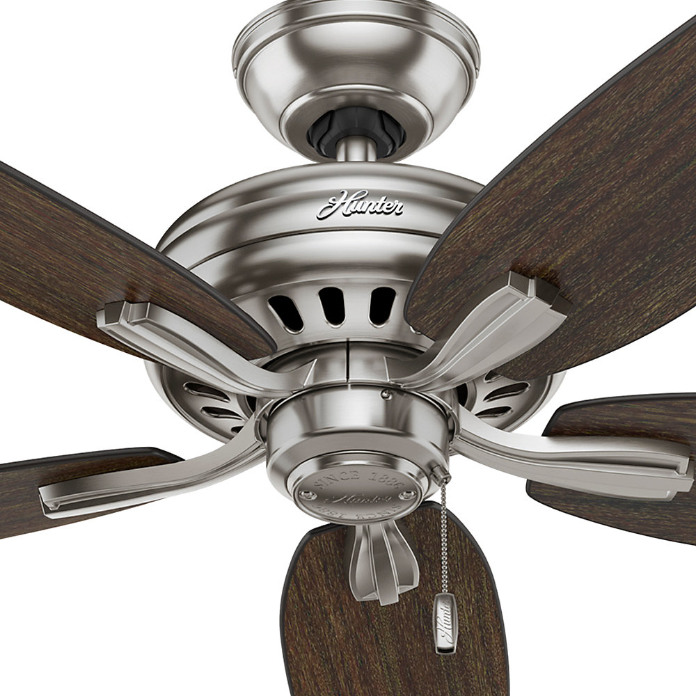 Hunter Fan 52 Newsome 5 Blade Ceiling Reviews Wayfair Hunter Fan 52 Quot Newsome 5 Blade Ceiling