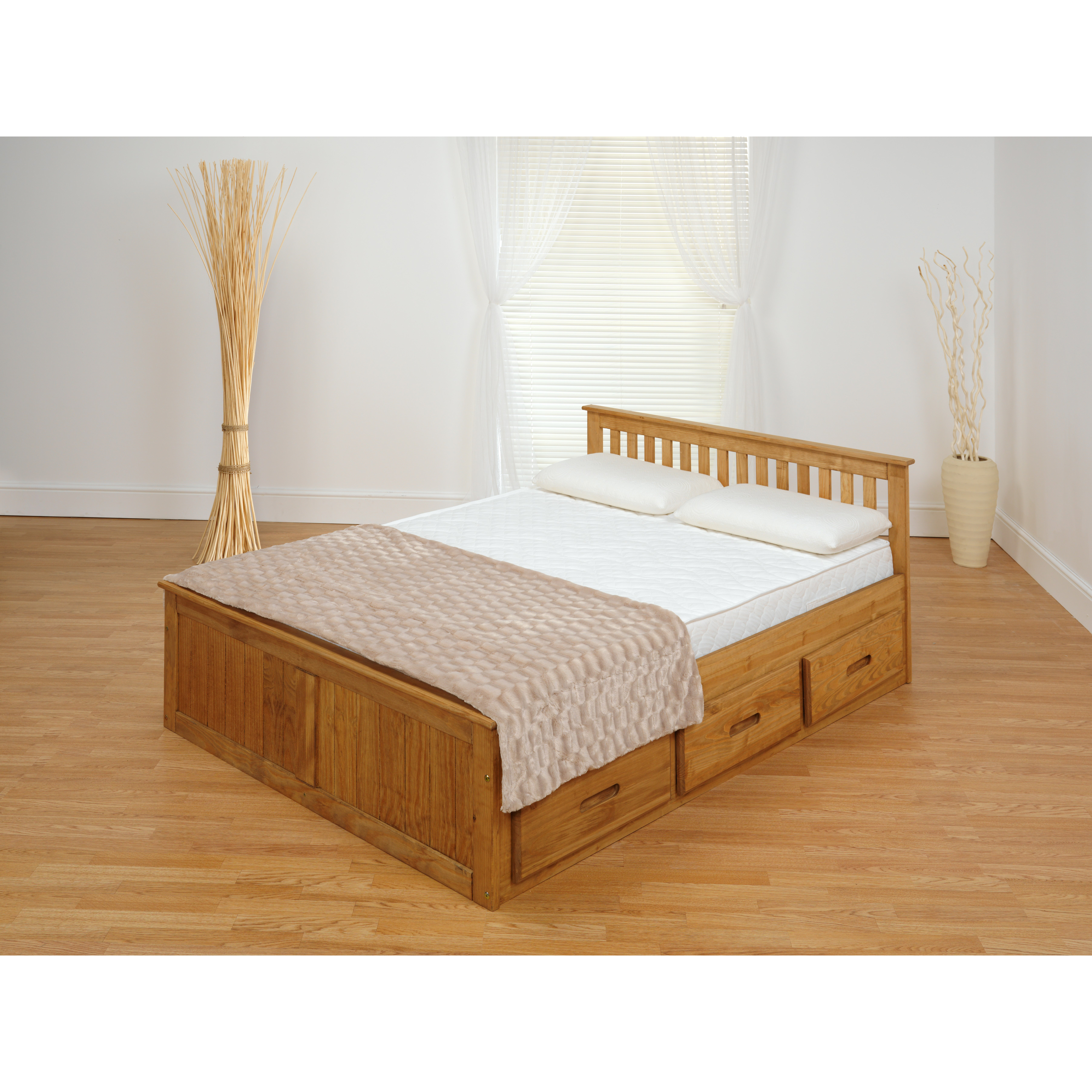 Homestead Living Small Double Storage Bed Frame Reviews Wayfair UK