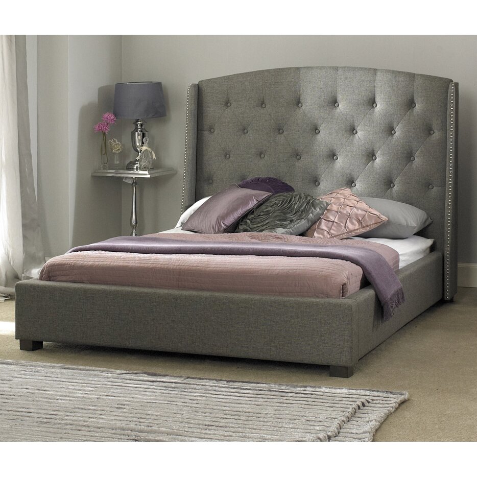 House Additions Robert Upholstered Bed Frame & Reviews | Wayfair.co.uk