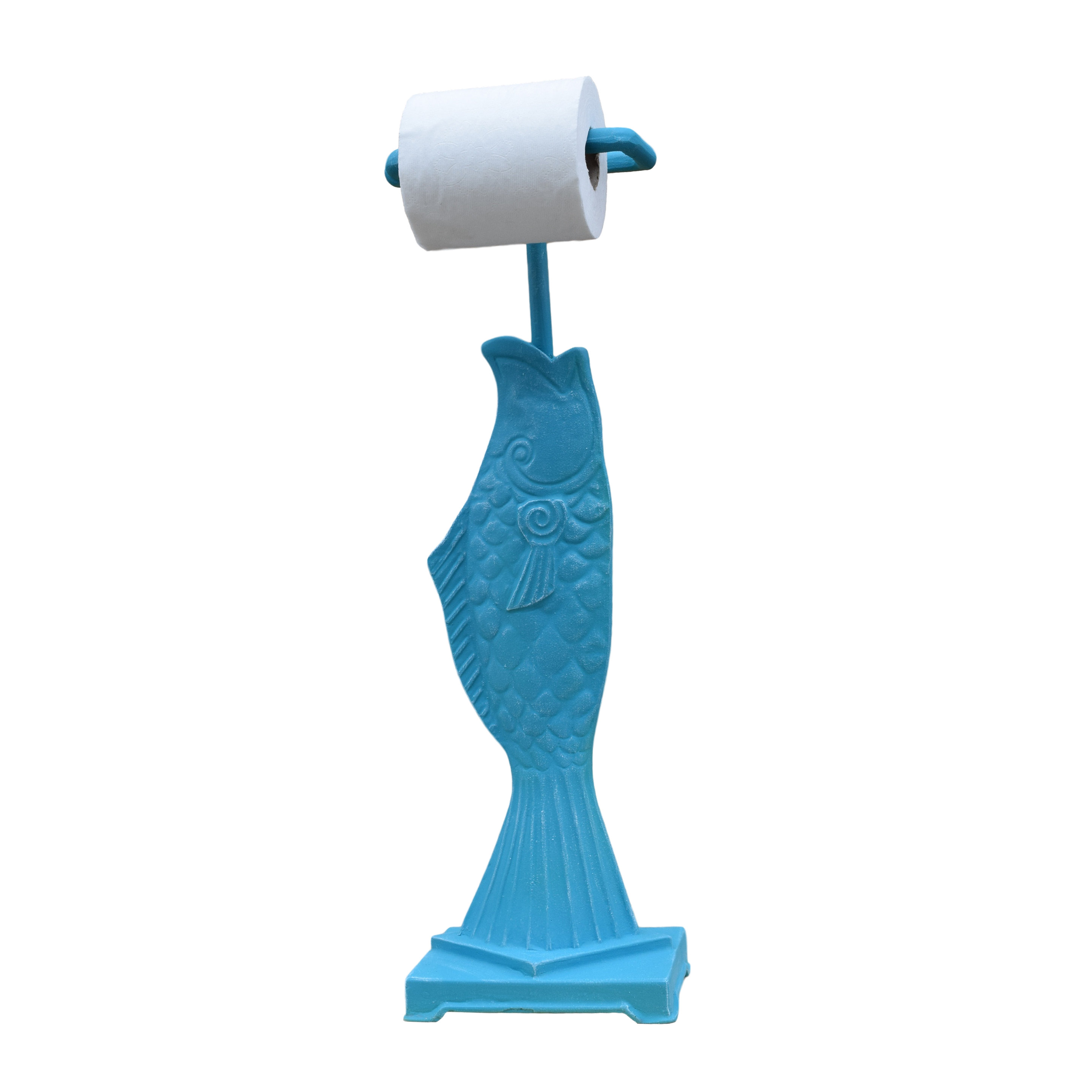 Hickory Manor House Freestanding Fish Toilet Paper Holder & Reviews