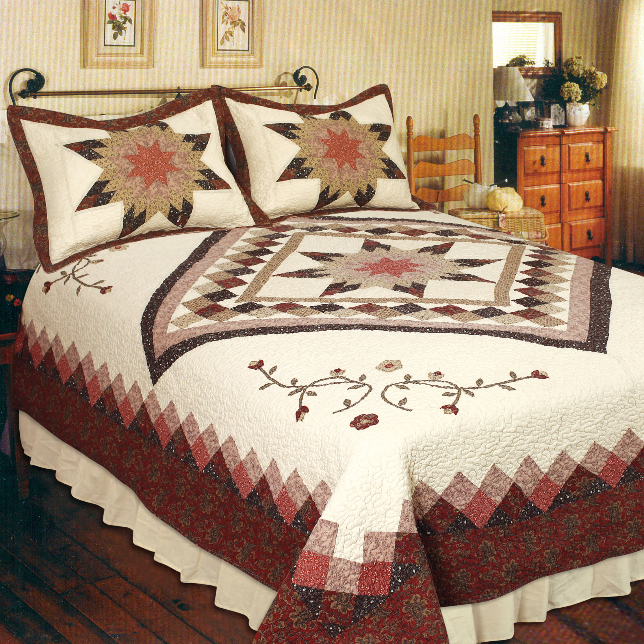 Elegant Decor Heirloom Quilt Collection & Reviews Wayfair