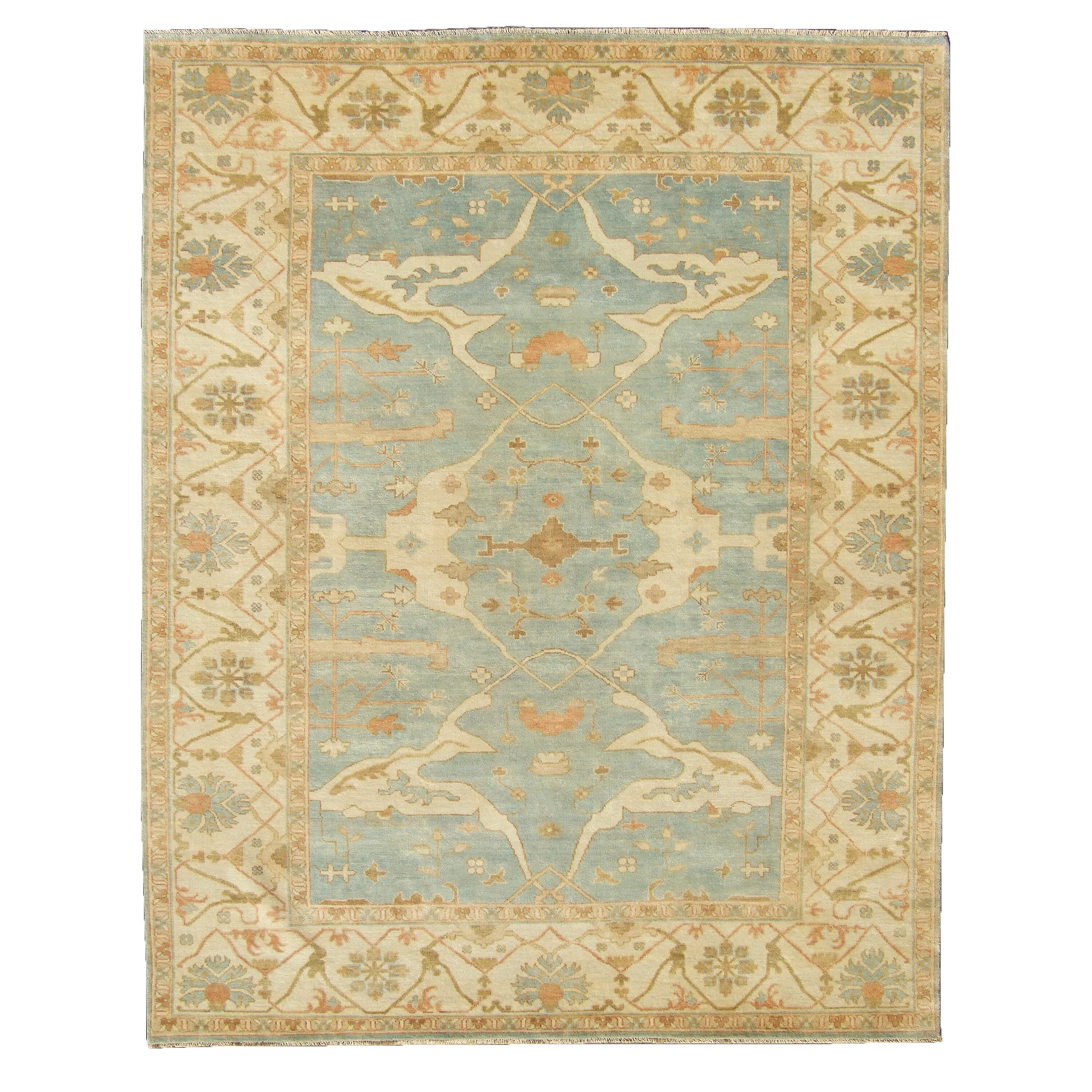 sale sets rug for kitchen Expressions Area Blue/Ivory  Oushak  Rug Rug Wayfair