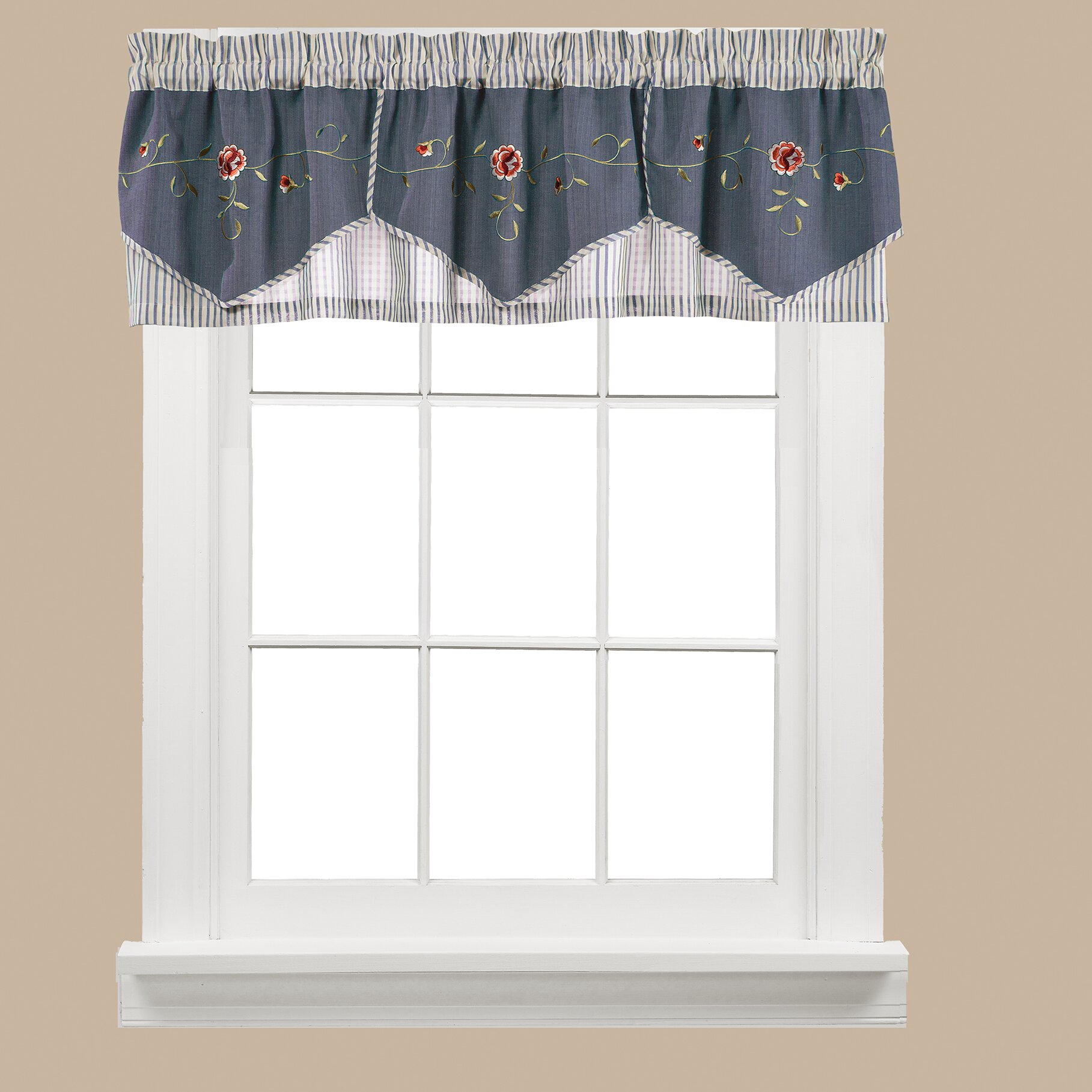 Saturday Knight Birchfield Curtain Valance & Reviews | Wayfair