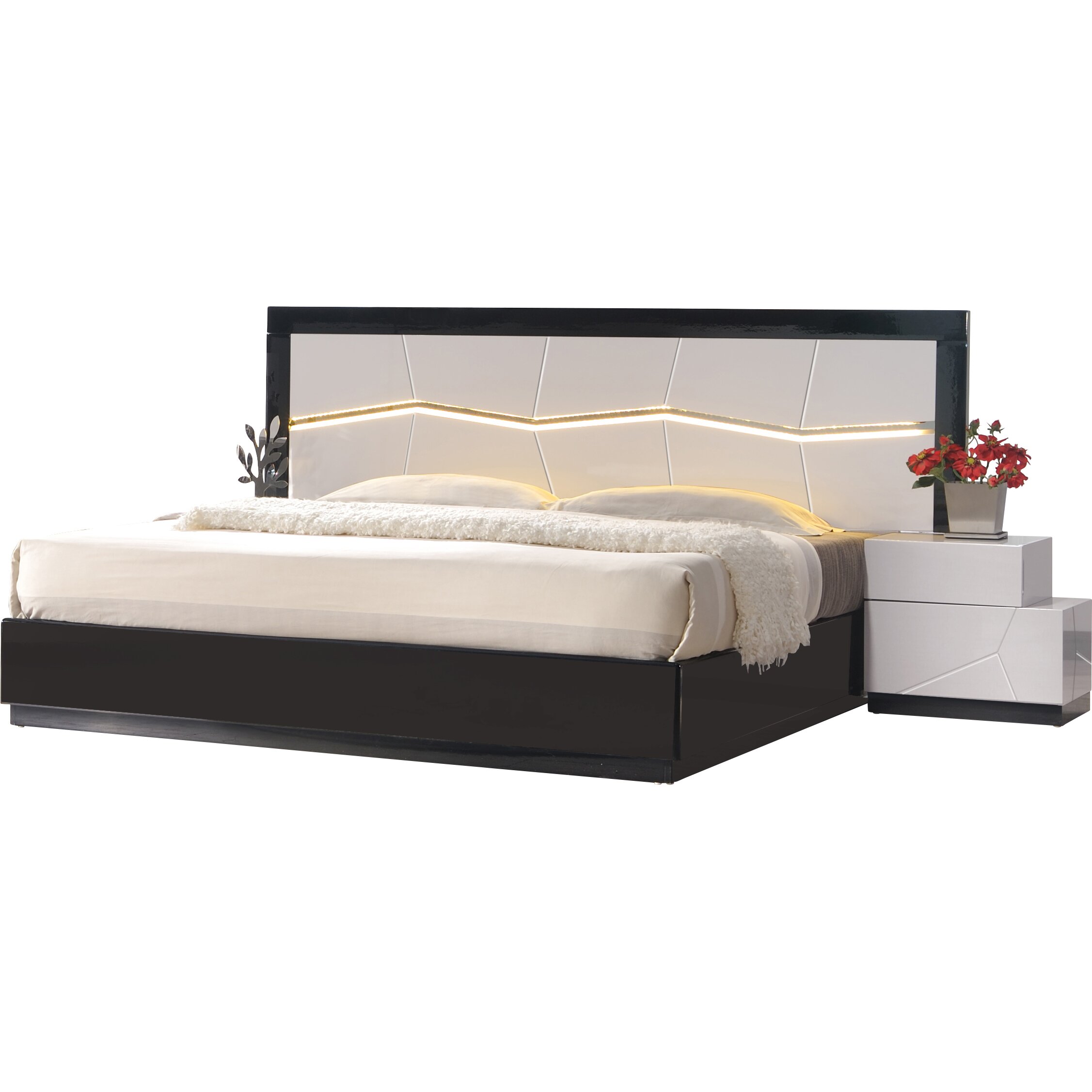 Orren Ellis Astaire Platform Bed & Reviews | Wayfair.ca