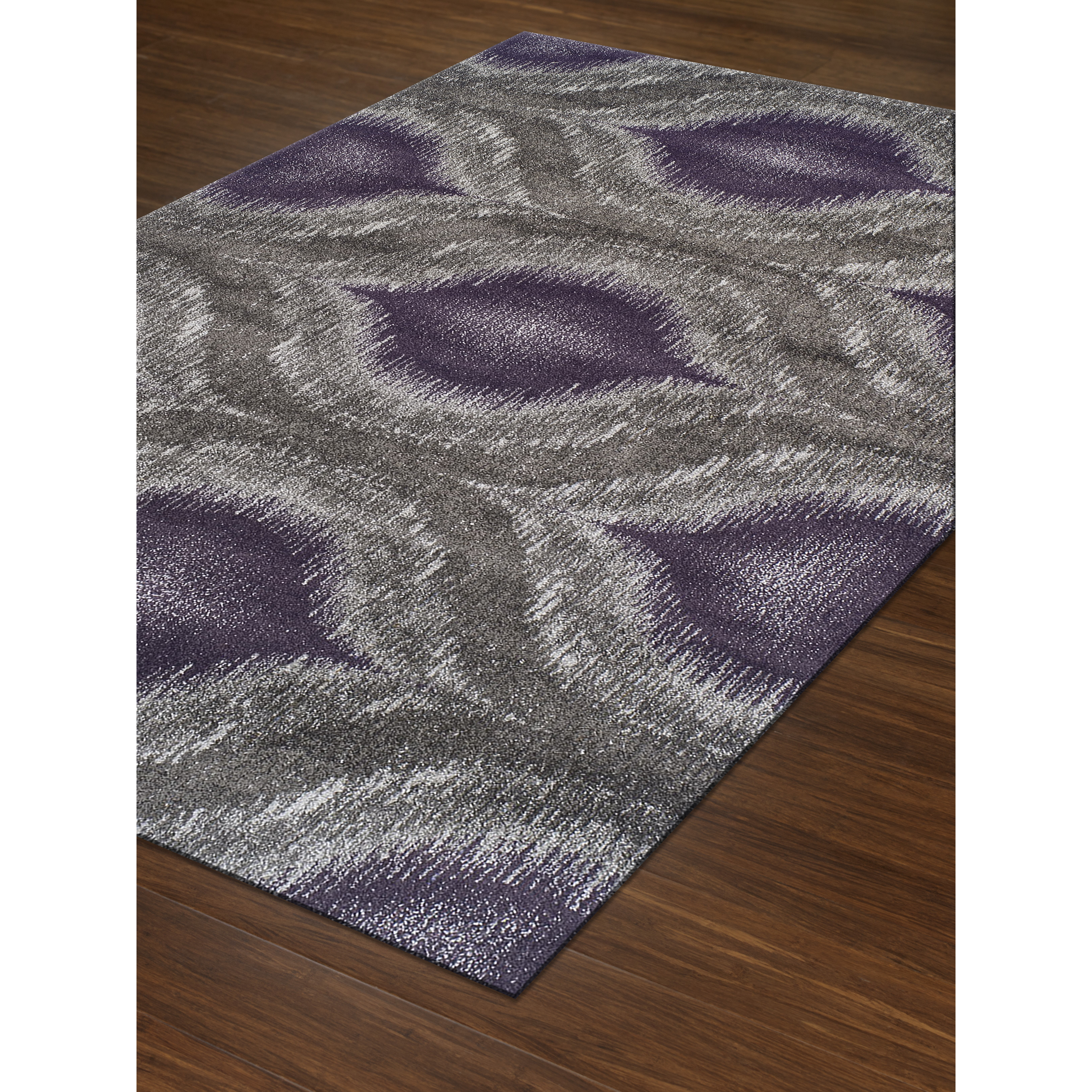 Dalyn Rug Co. Modern Grays Dalyn Plum Area Rug & Reviews Wayfair