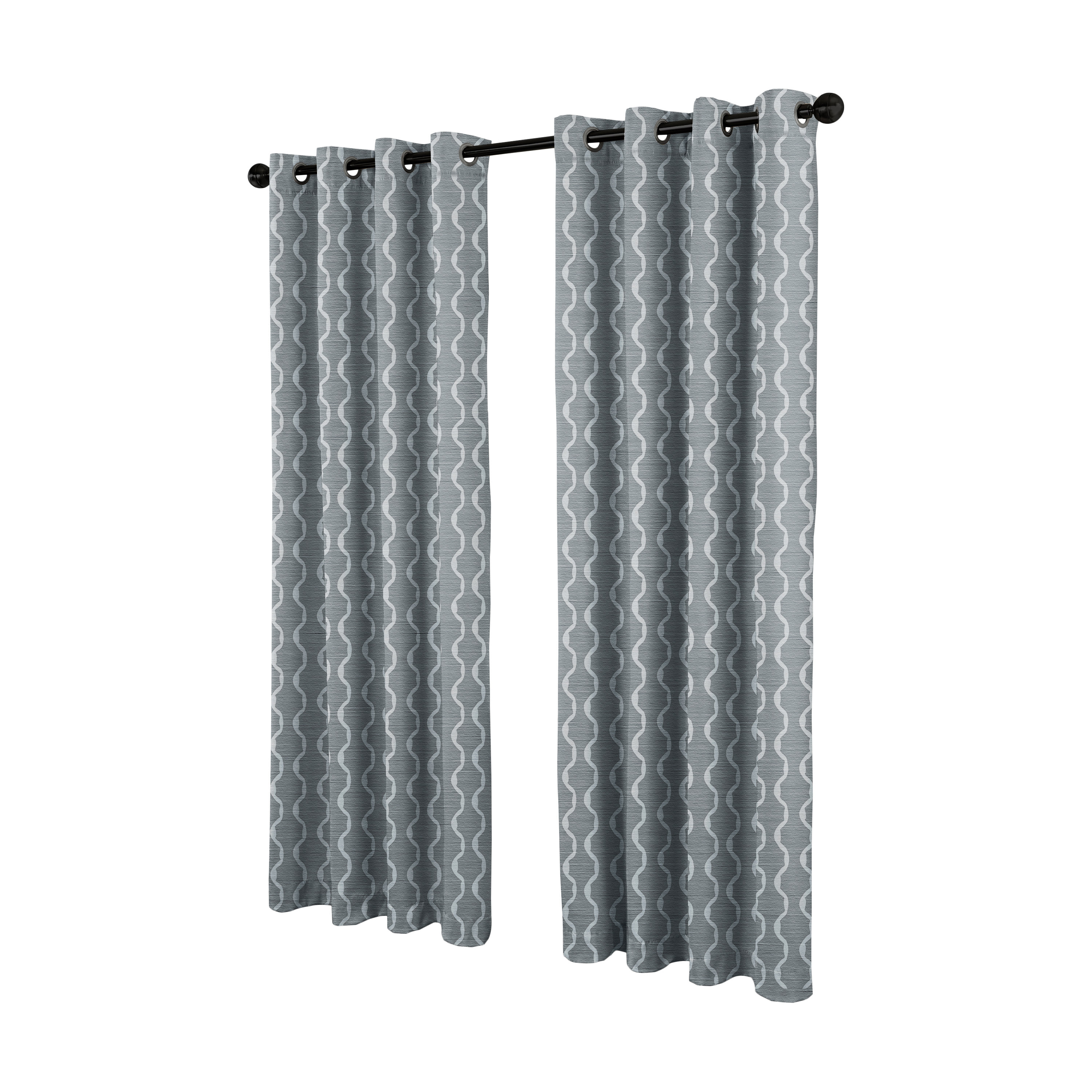 Amalgamated Textiles Baroque Textured Linen Look Jacquard Curtain