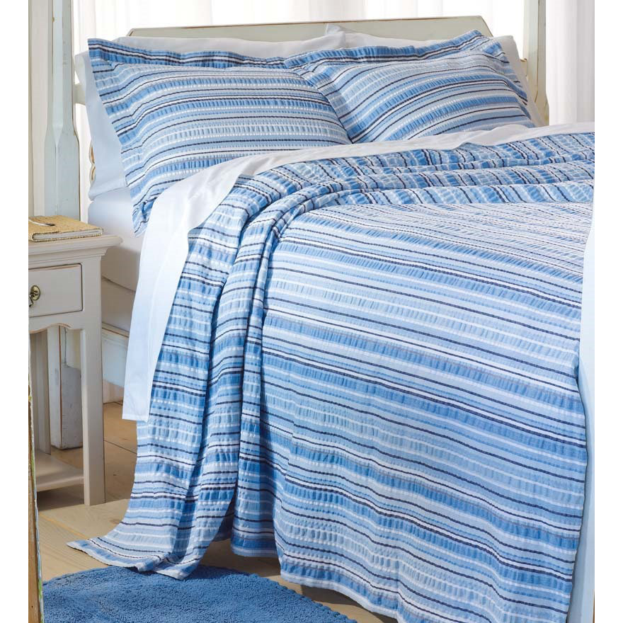 Plow & Hearth Seersucker Bedspread & Reviews Wayfair