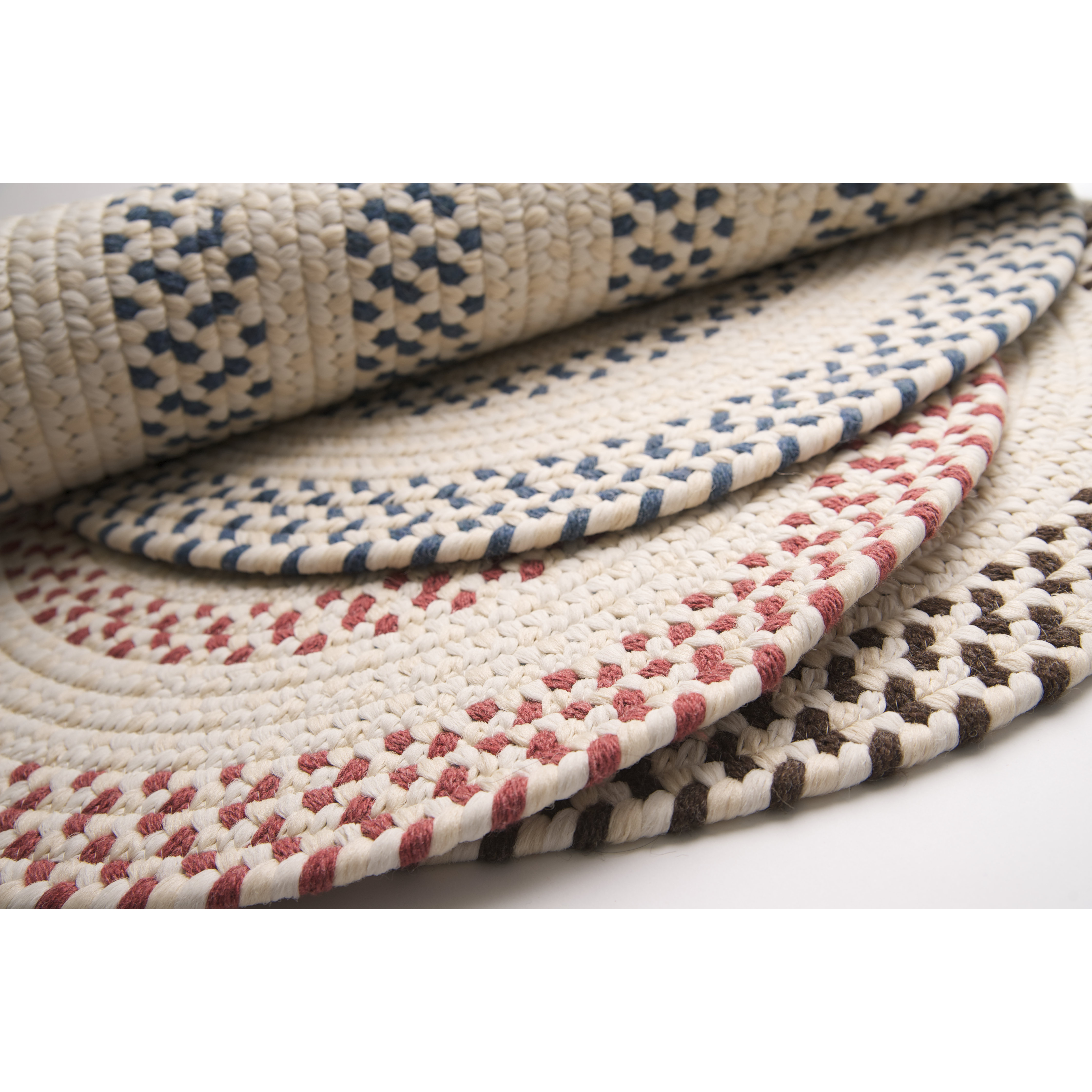 Colonial Mills Elmwood Evergold Braided Area Rug Wayfair