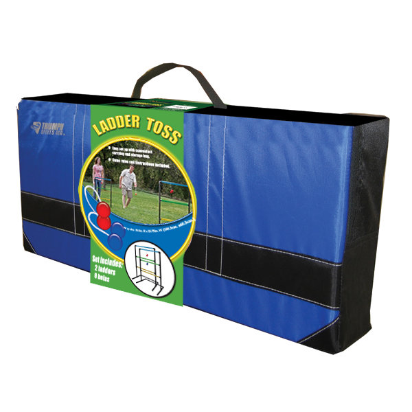 Triumph Sports USA Beginner Transparent 15 Piece Ladder Toss Set