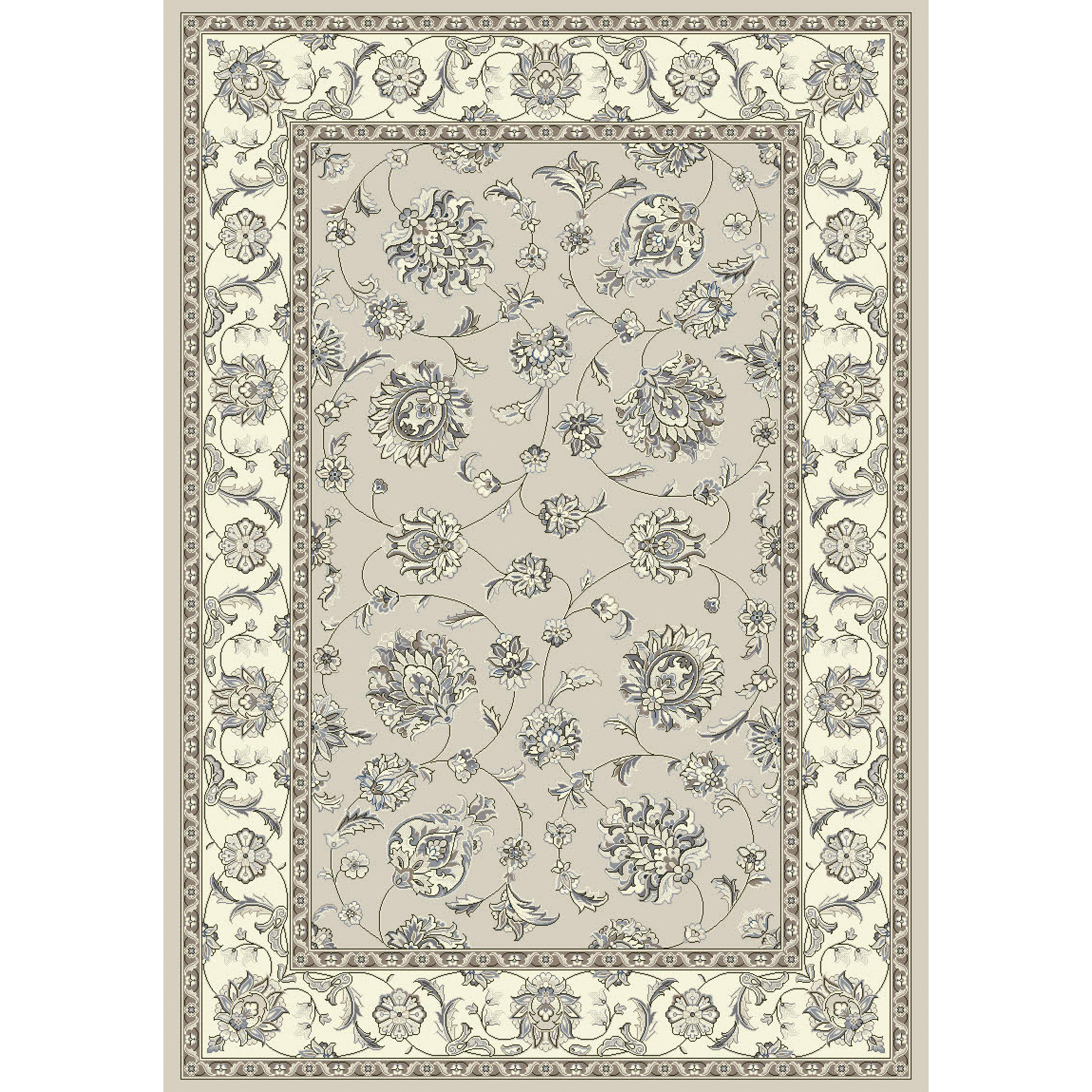 Dynamic Rugs Ancient Garden Soft Gray/Cream Area Rug Wayfair