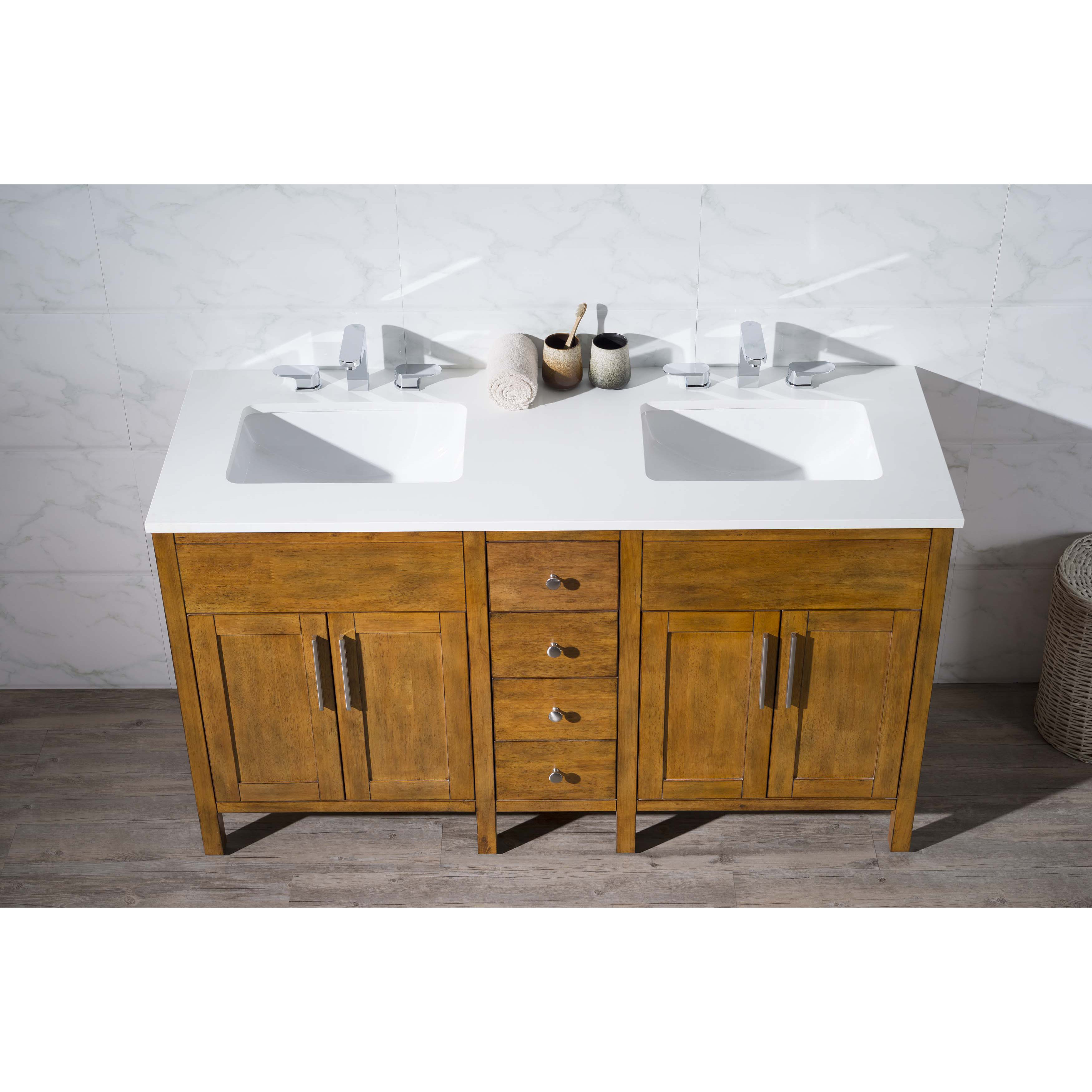 Dcor Design Hadleigh 59 Double Sink Bathroom Vanity Set Reviews Dcor Design Hadleigh 59 Quot Double Sink Bathroom Vanity Set