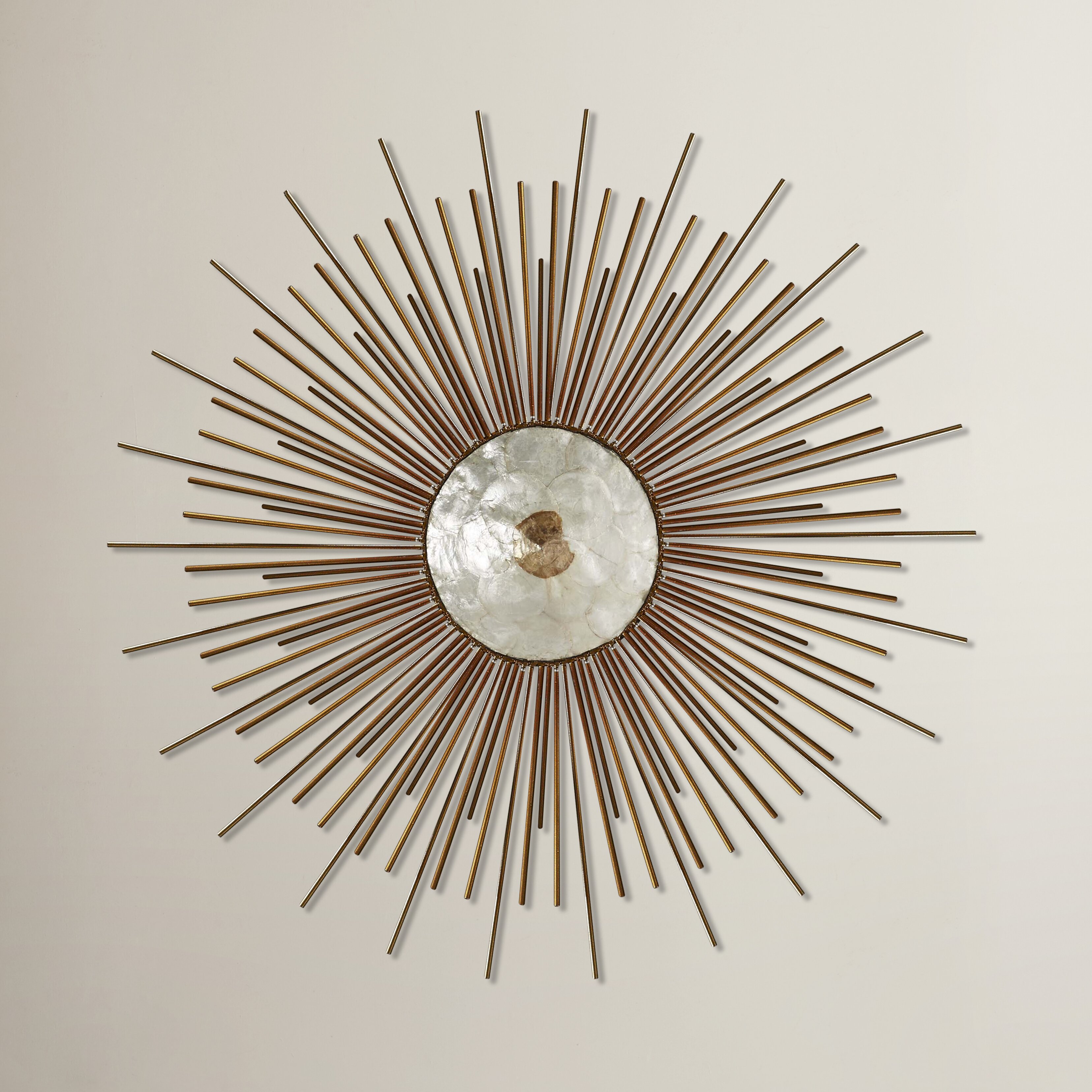 Mercury Row Metal Capiz Wall Decor & Reviews | Wayfair