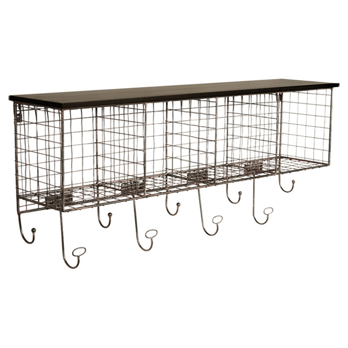 Mercury Row Halina 4 Cubby Wall Shelf & Reviews Wayfair