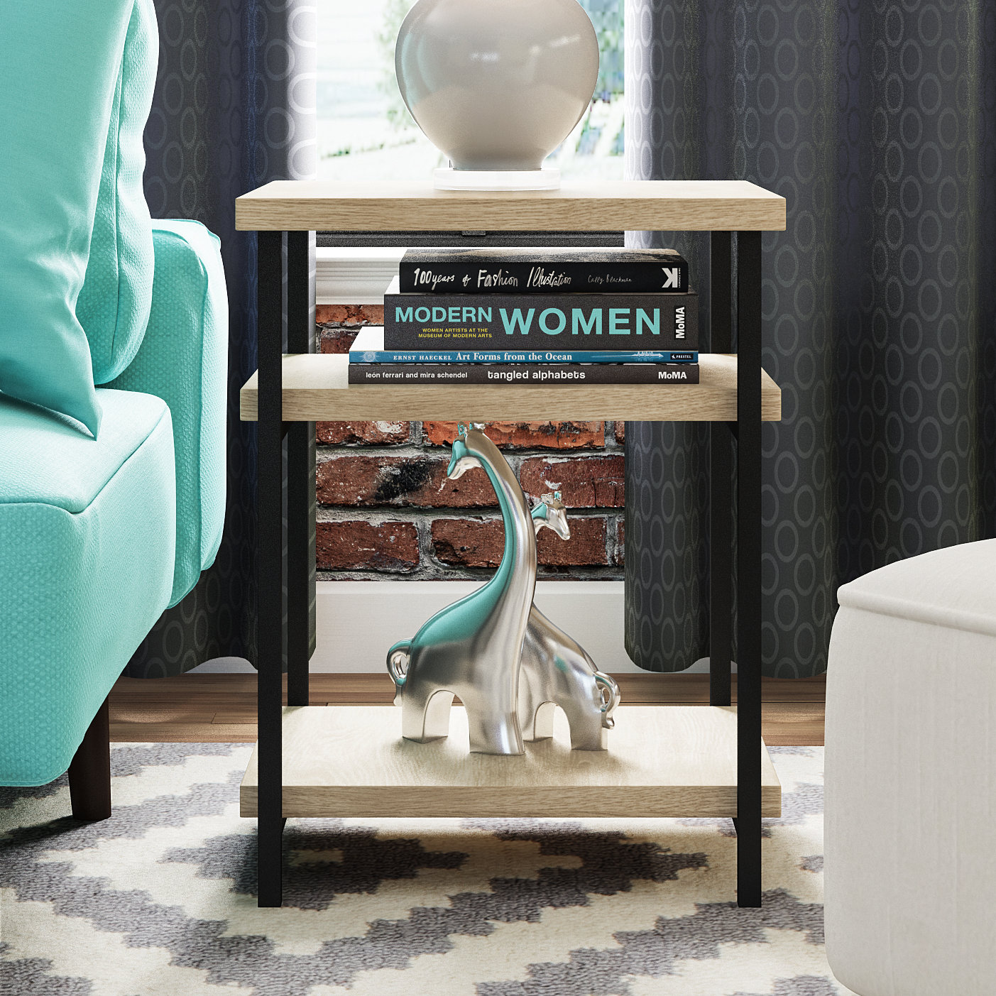 Mercury Row Comet End Table & Reviews Wayfair