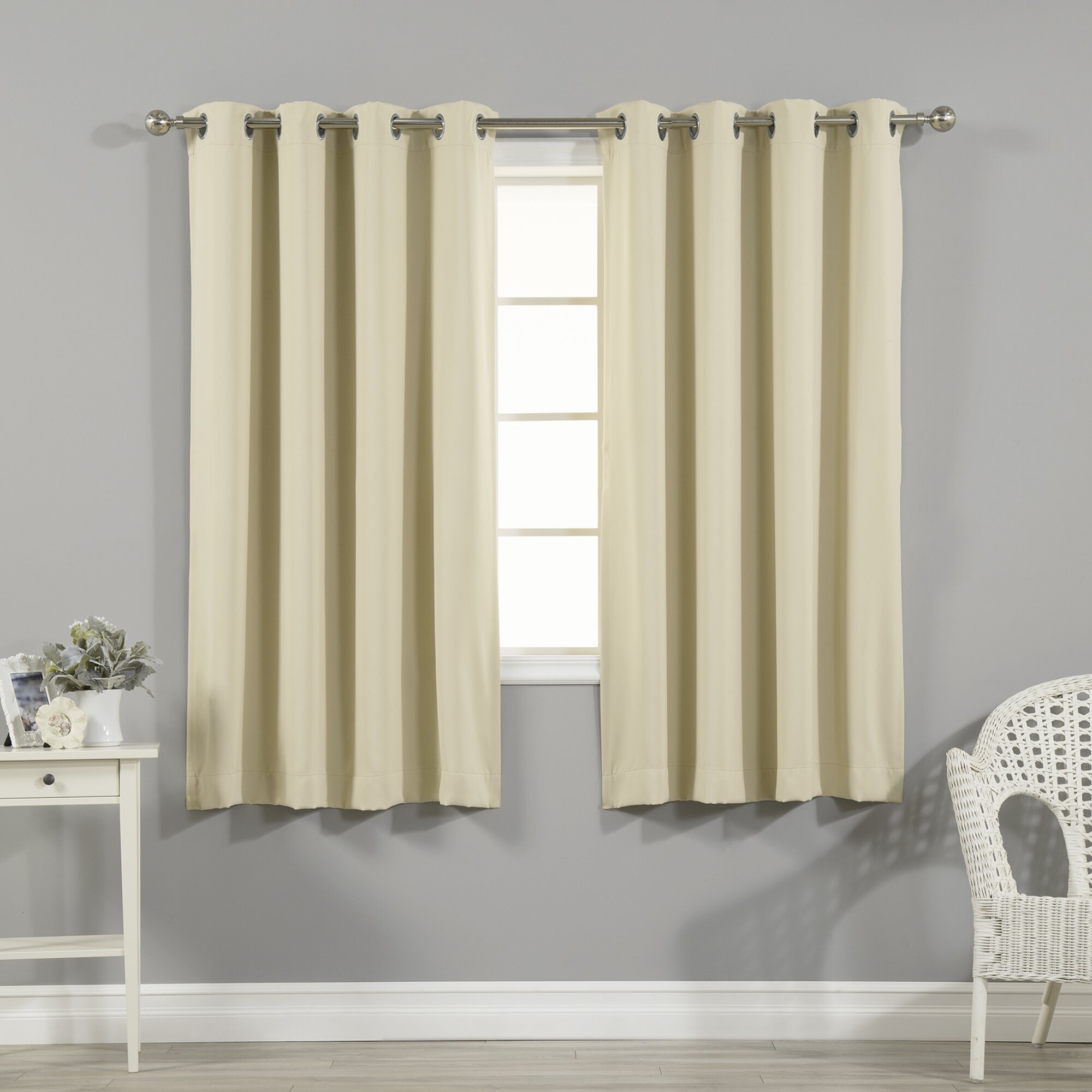 Best Home Fashion, Inc. Grommet Top Insulated Blackout Thermal Curtain