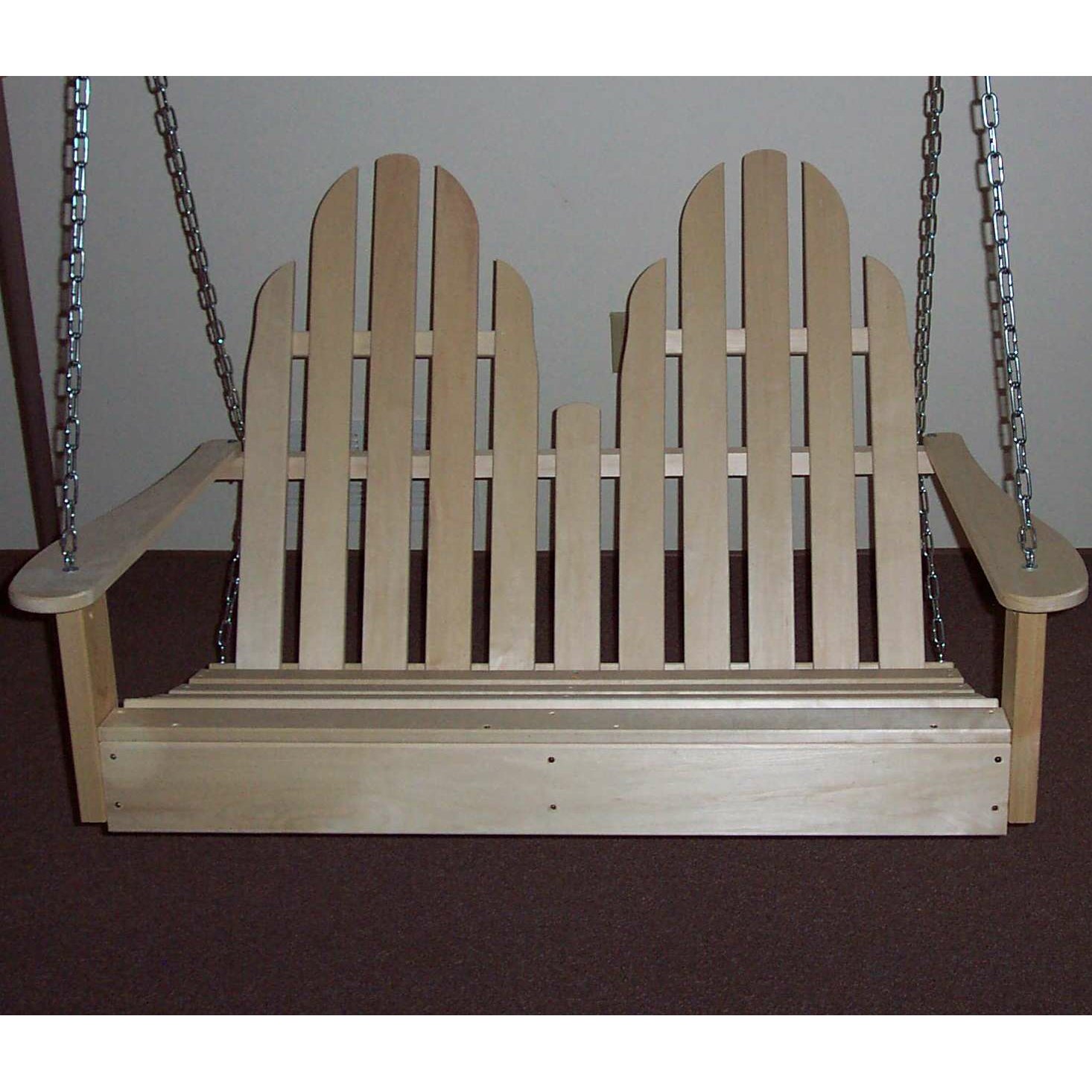 Prairie leisure kiddie adirondack chair swing