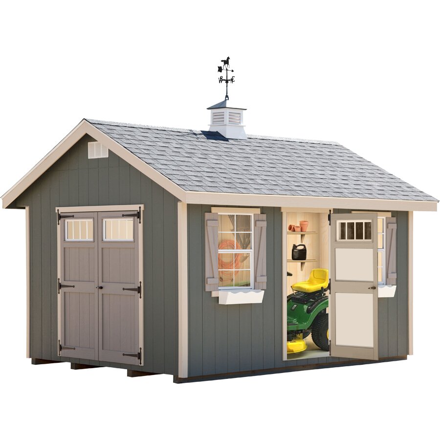 EZ-Fit Sheds Riverside 10 Ft. W x 14 Ft. D Shed Kit