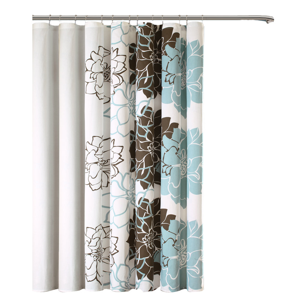 Red Barrel Studio Broadwell Cotton Shower Curtain & Reviews Wayfair