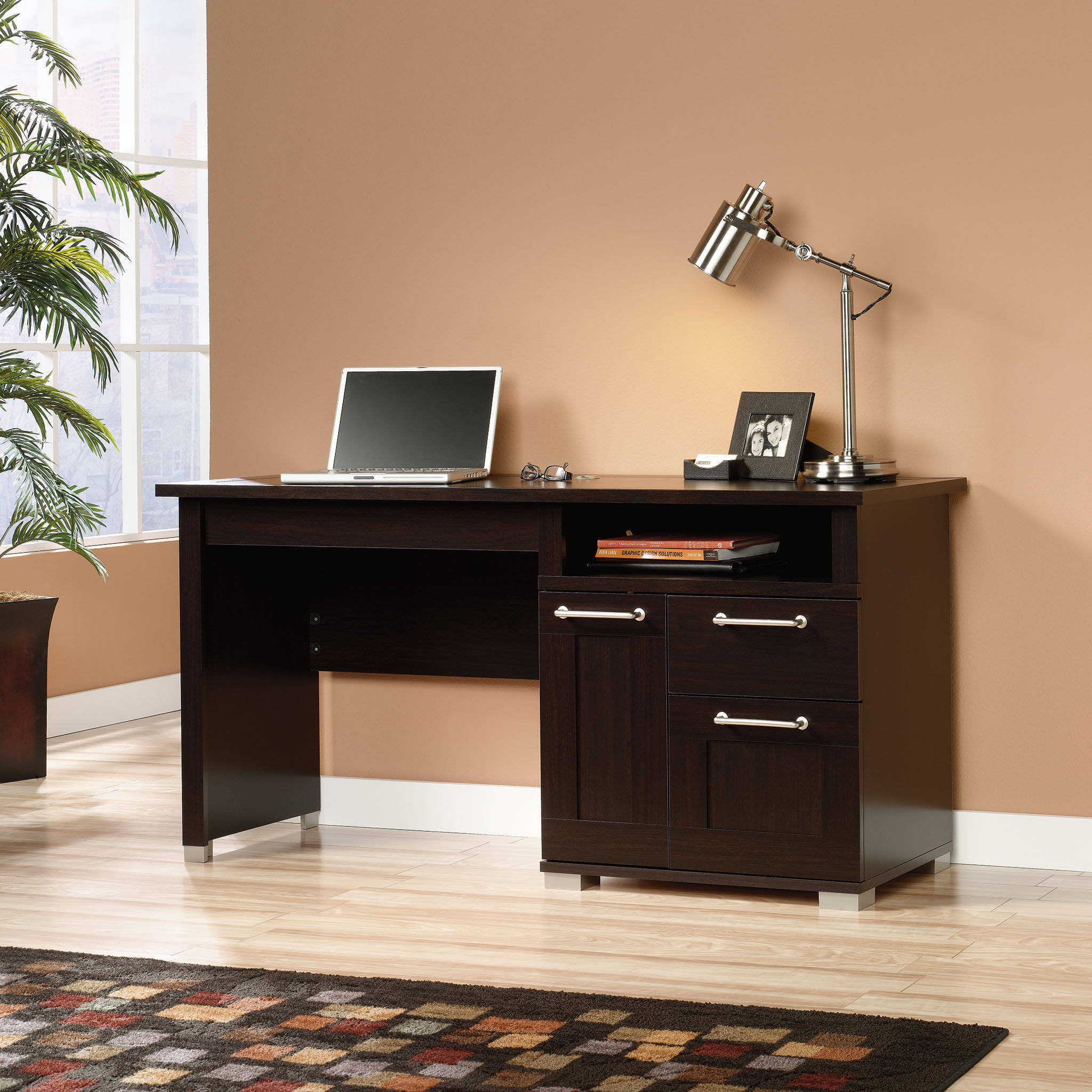 Red Barrel Studio Pocono Computer Desk & Reviews Wayfair
