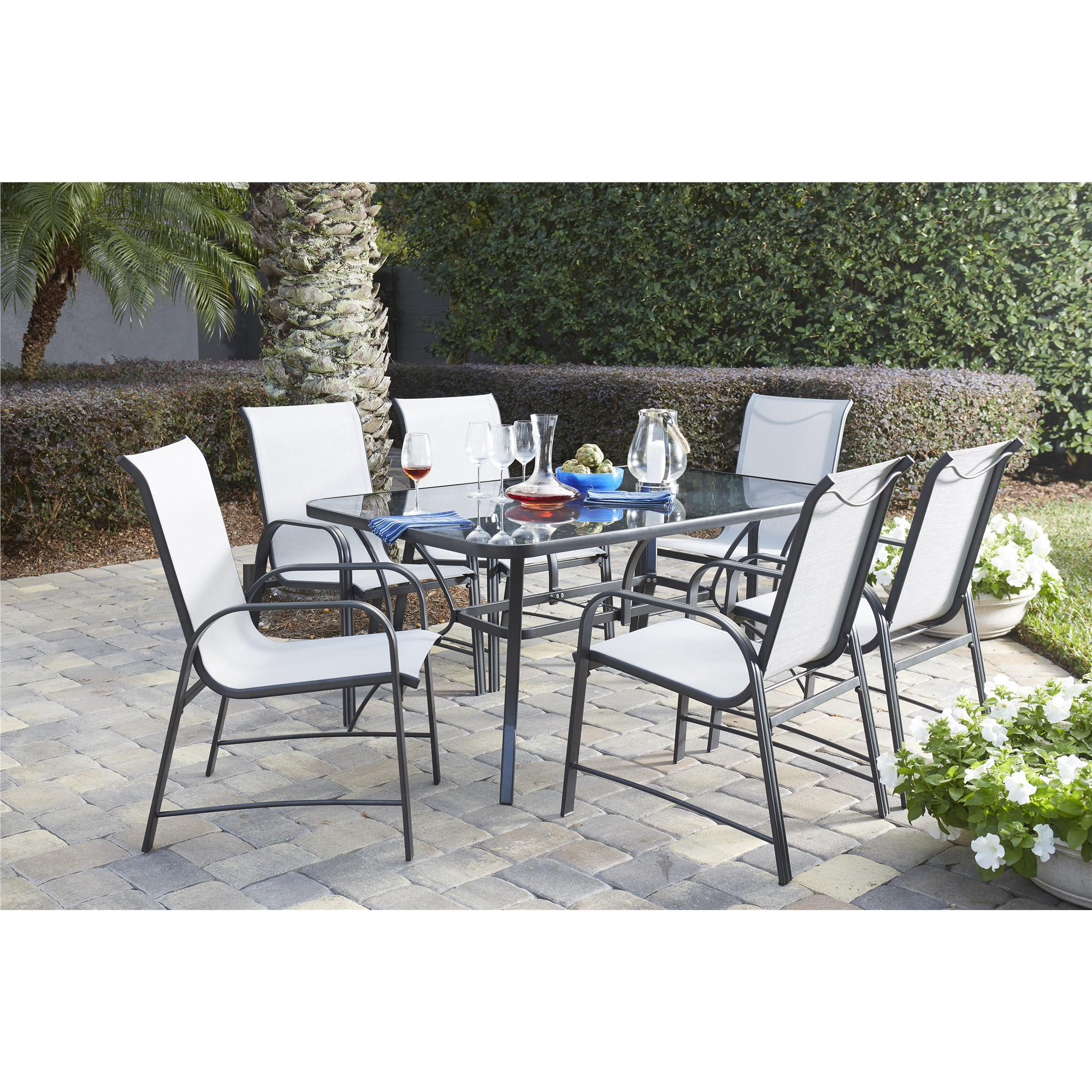 Red Barrel Studio Bellbrook 7 Piece Patio Dining Set Reviews Red Barrel Studio Reg Bellbrook 7 Piece Patio Dining Set