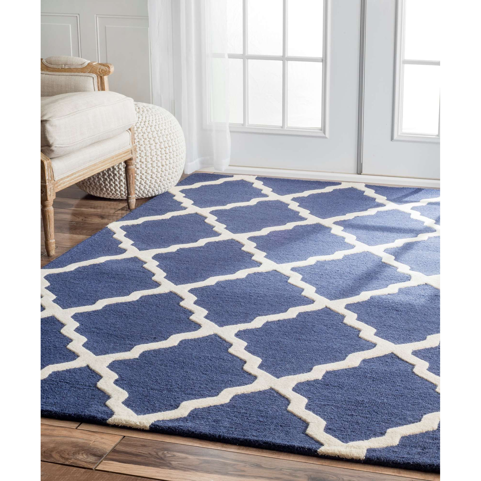 Nuloom Inc Lillian Moroccan Handmade Navy Blue Area Rug & Reviews