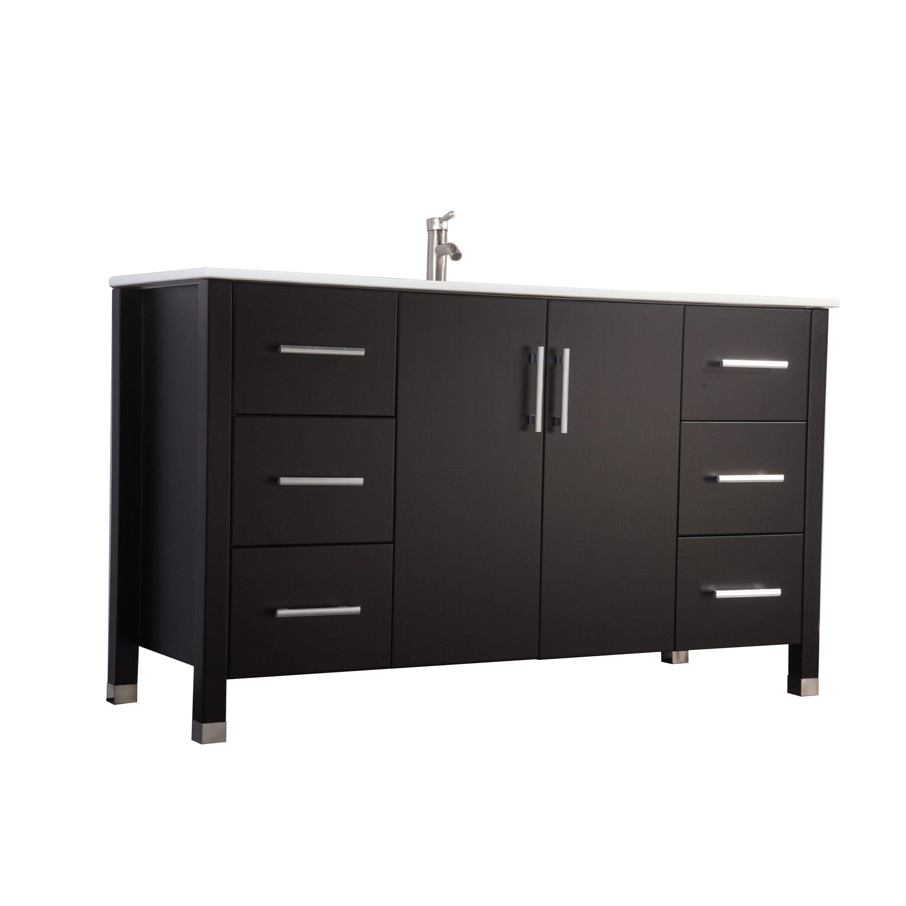 Mtdvanities Monaco 60 Single Sink Bathroom Vanity Set With Mirror Mtd Vanities Monaco 60 Quot Single Sink Bathroom Vanity Set With Mirror
