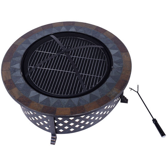 Outsunny Steel Charcoal Fire Pit & Reviews Wayfair.co.uk