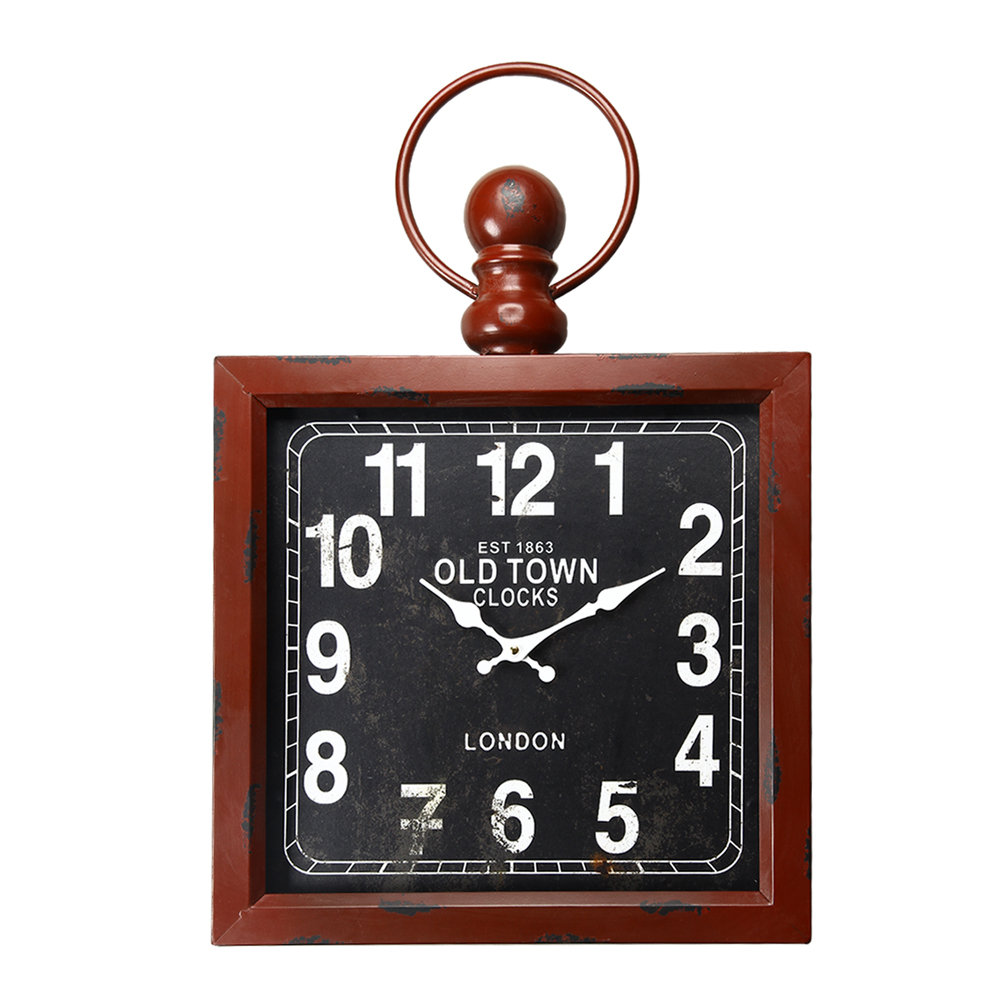 AdecoTrading VintageInspired Pocket "Old Town Clocks" Wall Hanging Clock Wayfair