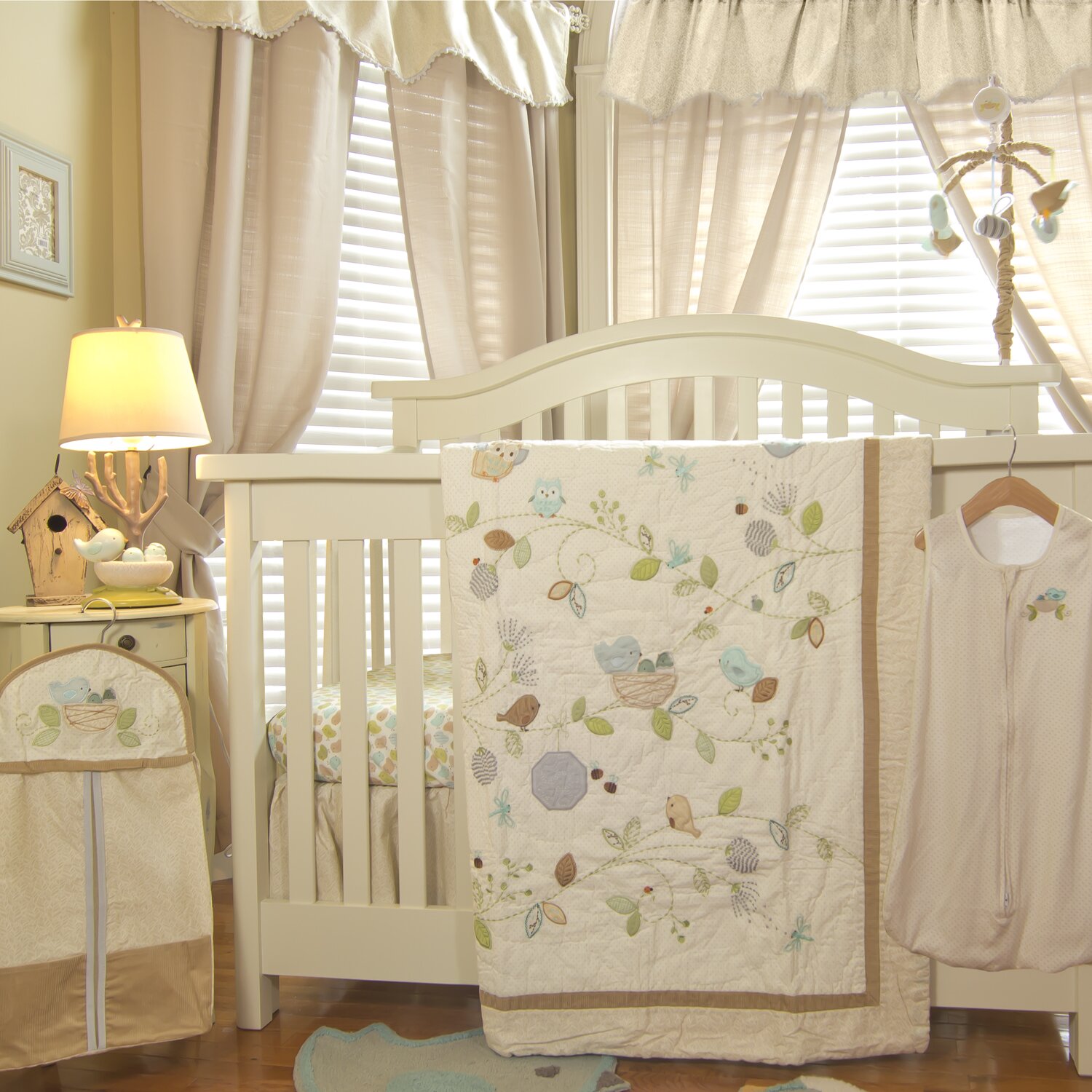 Nurture Imagination Nest 4 Piece Crib Bedding Set & Reviews Wayfair