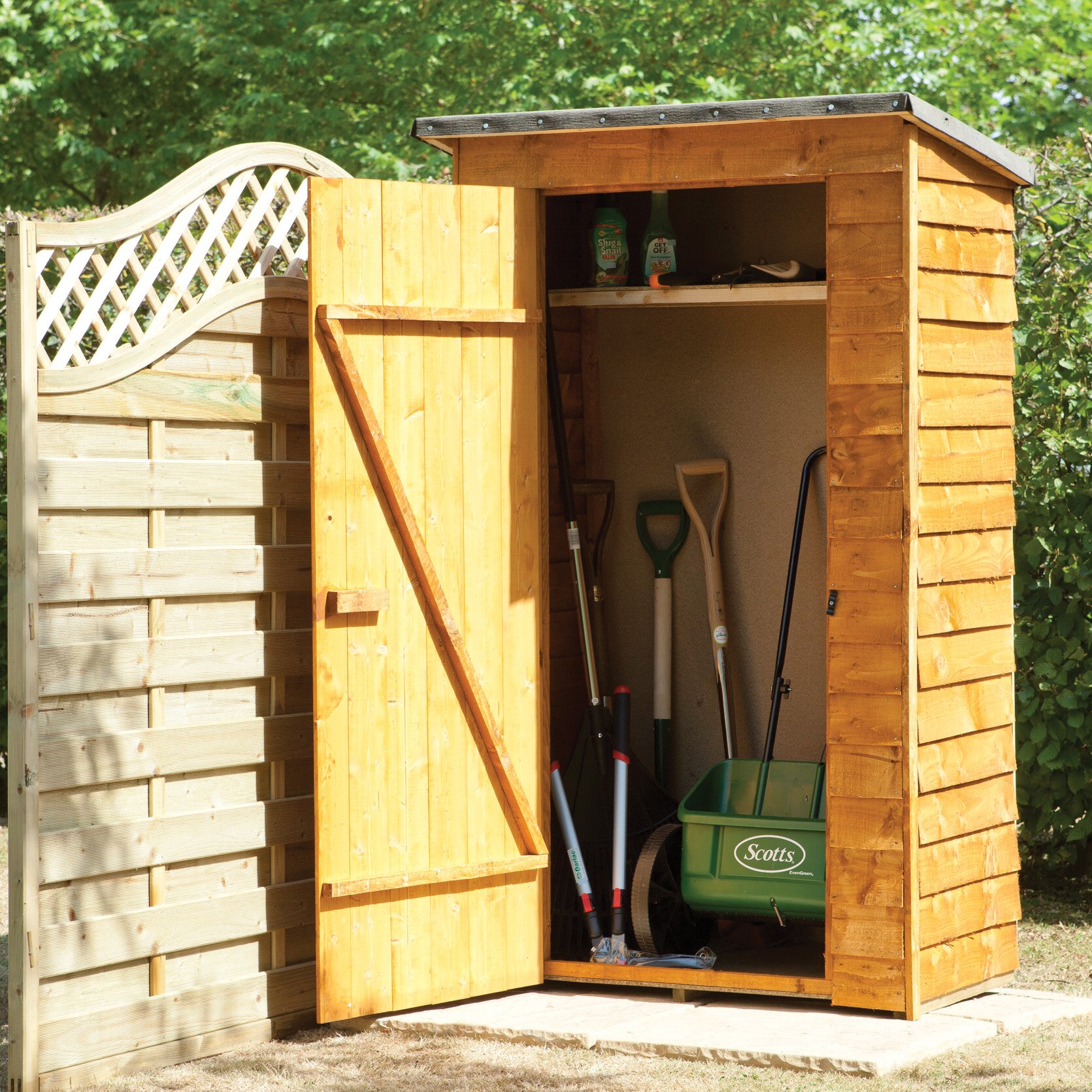 Forest Garden 4 x 2 Wooden Tool Shed &amp; Reviews Wayfair.co.uk