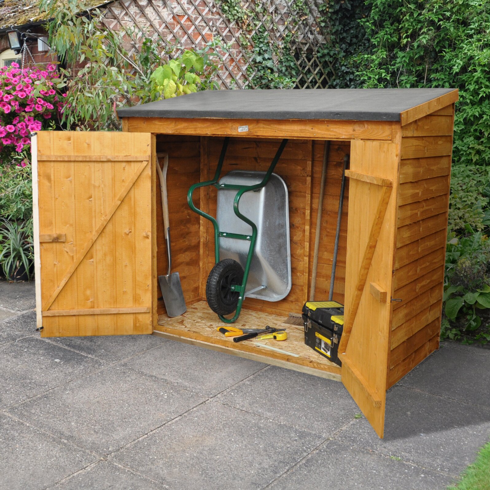 Forest Garden 6ft x 3ft Wooden Tool Shed &amp; Reviews 
