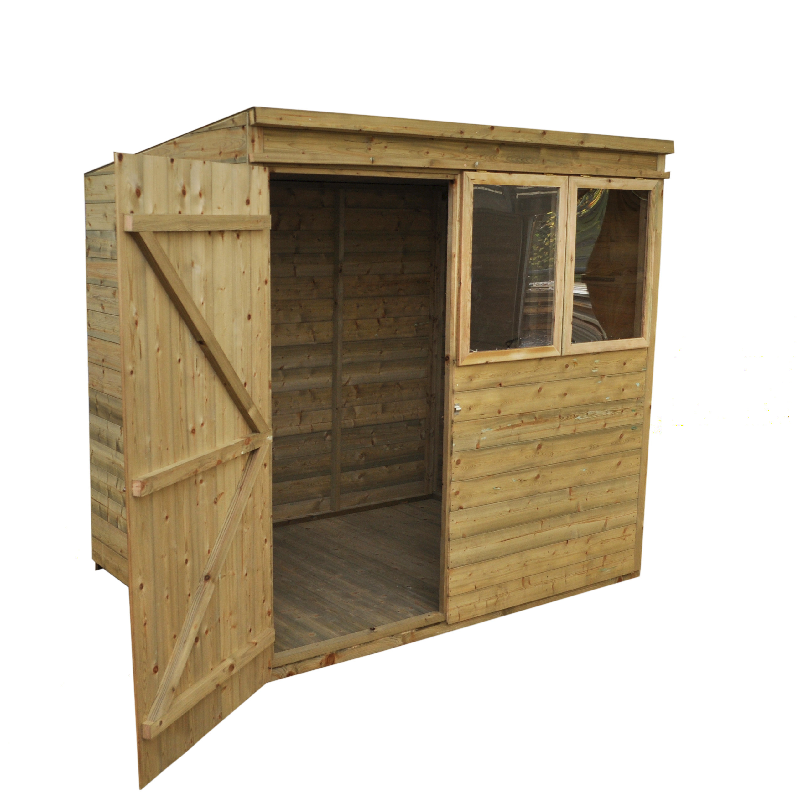 Forest Garden 7 x 5 Wooden Storage Shed & Reviews | Wayfair.co.uk