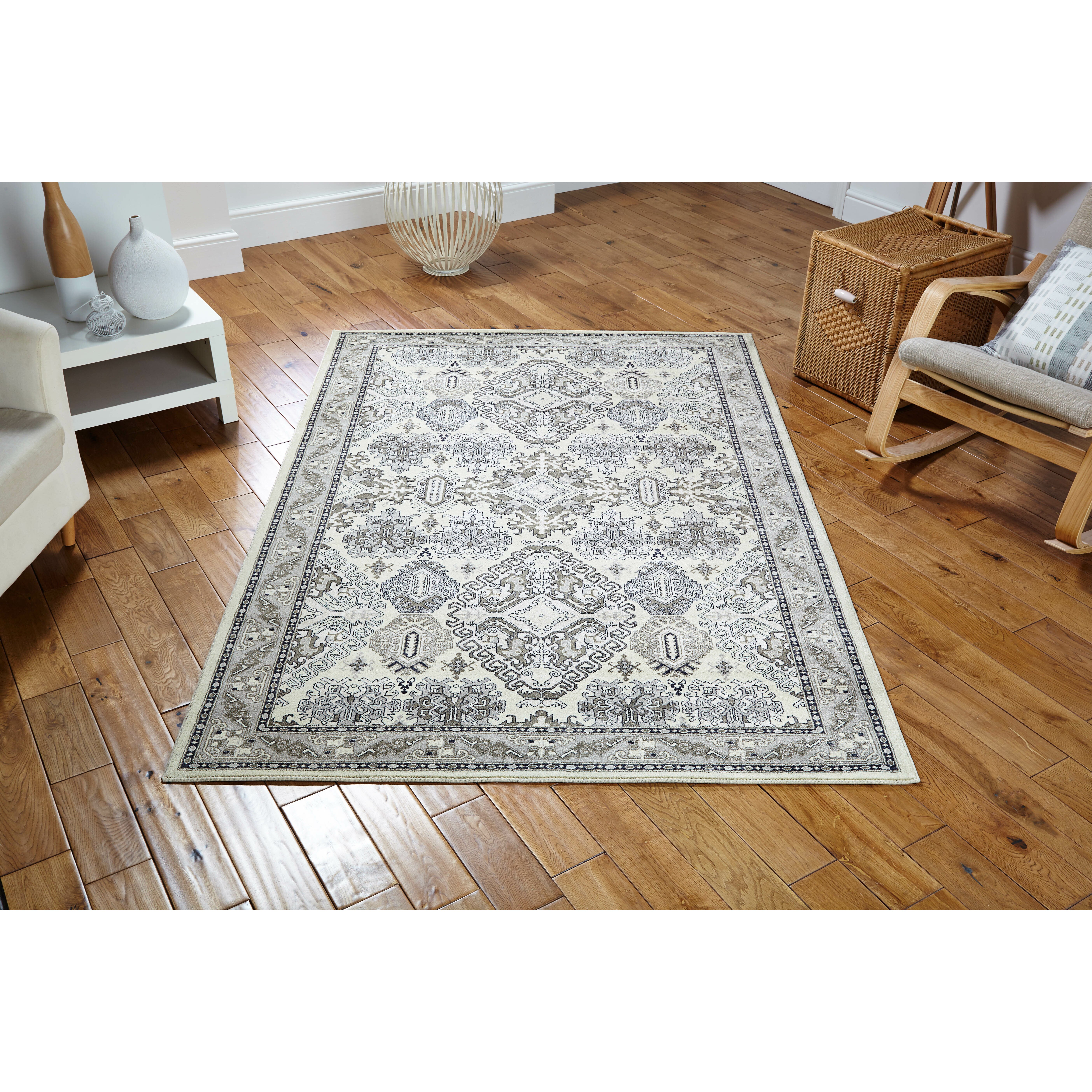 Oriental Weavers Richmond Cream/Grey Area Rug & Reviews Wayfair.co.uk